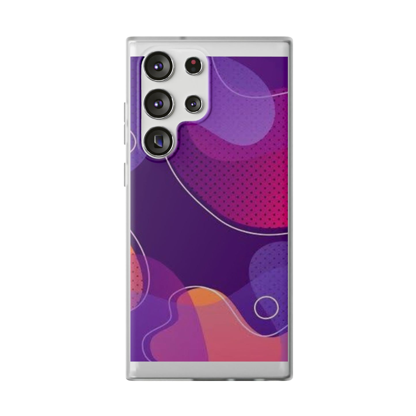Colorful Abstract Phone Case, Trendy Smartphone Cover, Vibrant Phone Accessory, Gift for Her, Modern Trendy Design