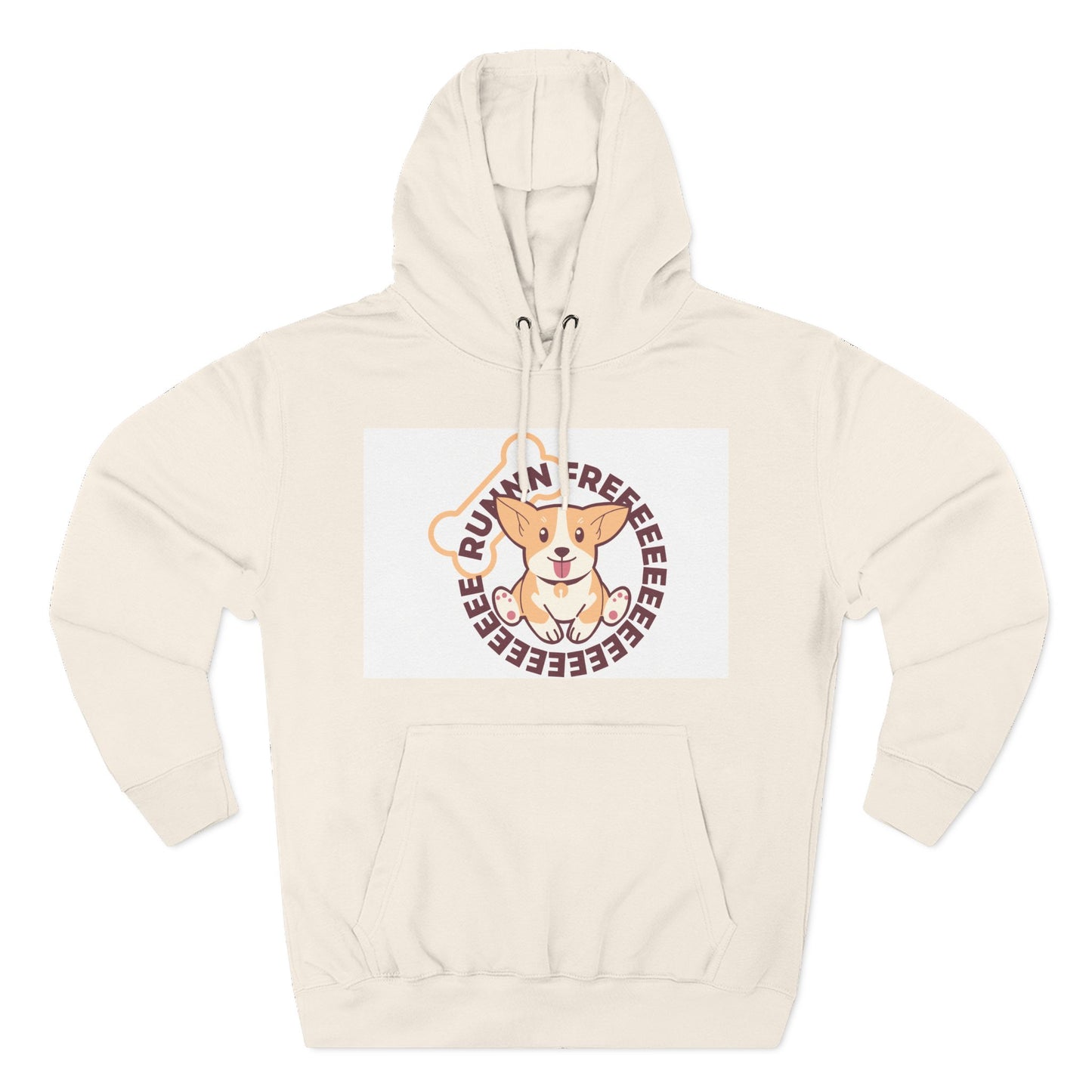 Cute Corgi Hoodie with Fun Text, Cozy Sweatshirt for Dog Lovers, Perfect Gift for Birthdays and Holidays, Fleece Sweatshirt