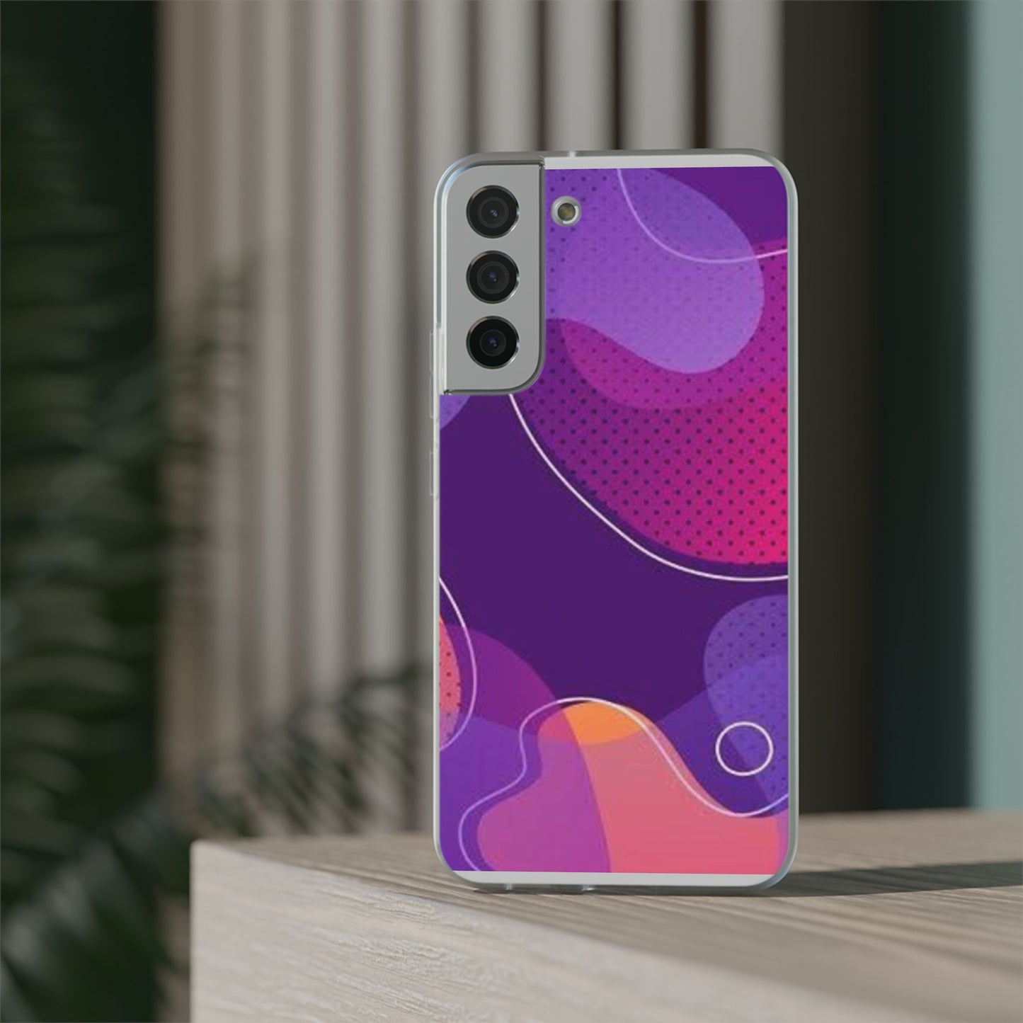 Colorful Abstract Phone Case, Trendy Smartphone Cover, Vibrant Phone Accessory, Gift for Her, Modern Trendy Design