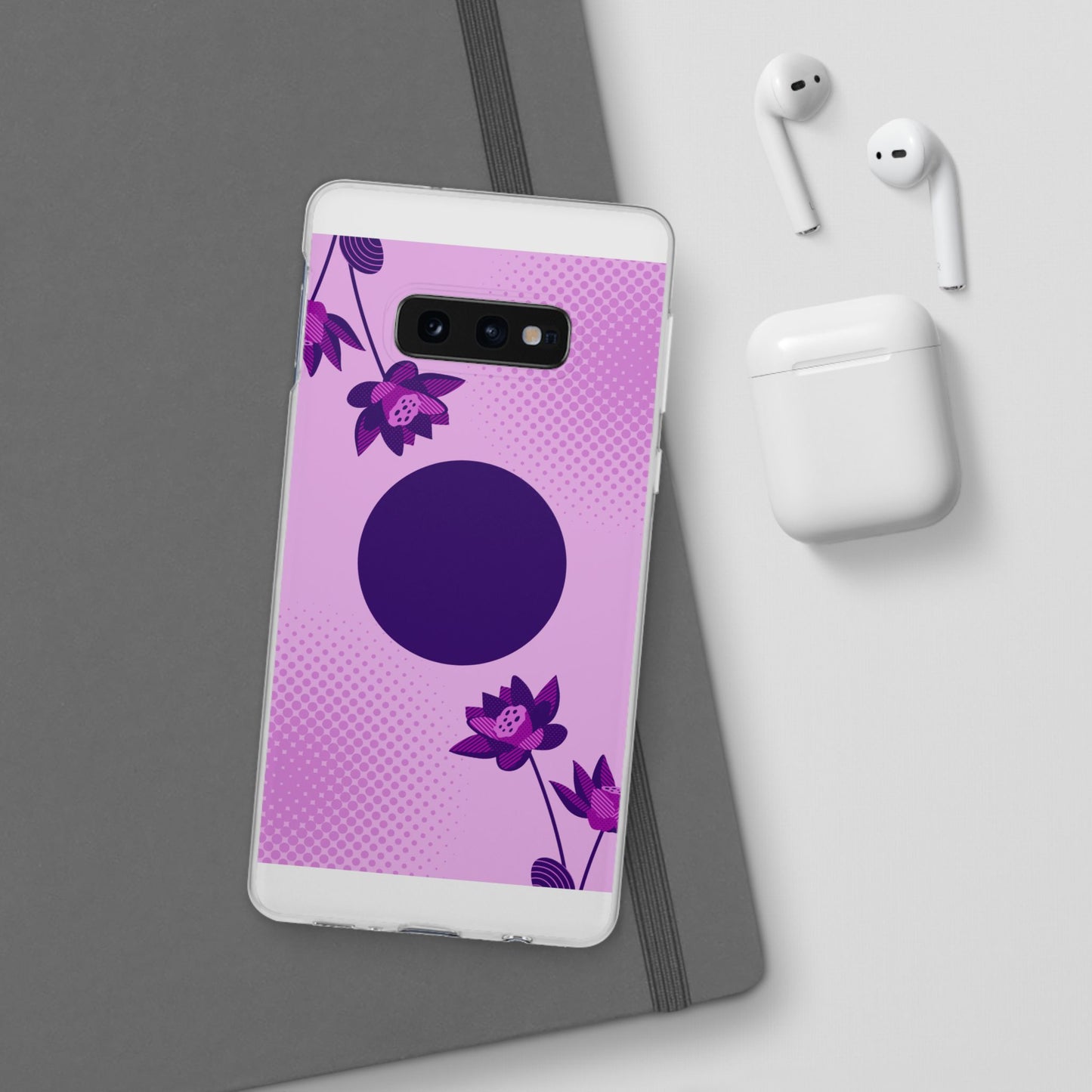 Stylish Floral Flexi Cases for Phone, Cute Phone Cover, Trendy Cell Phone Protection, Gift for Her, Birthday Party Accessory
