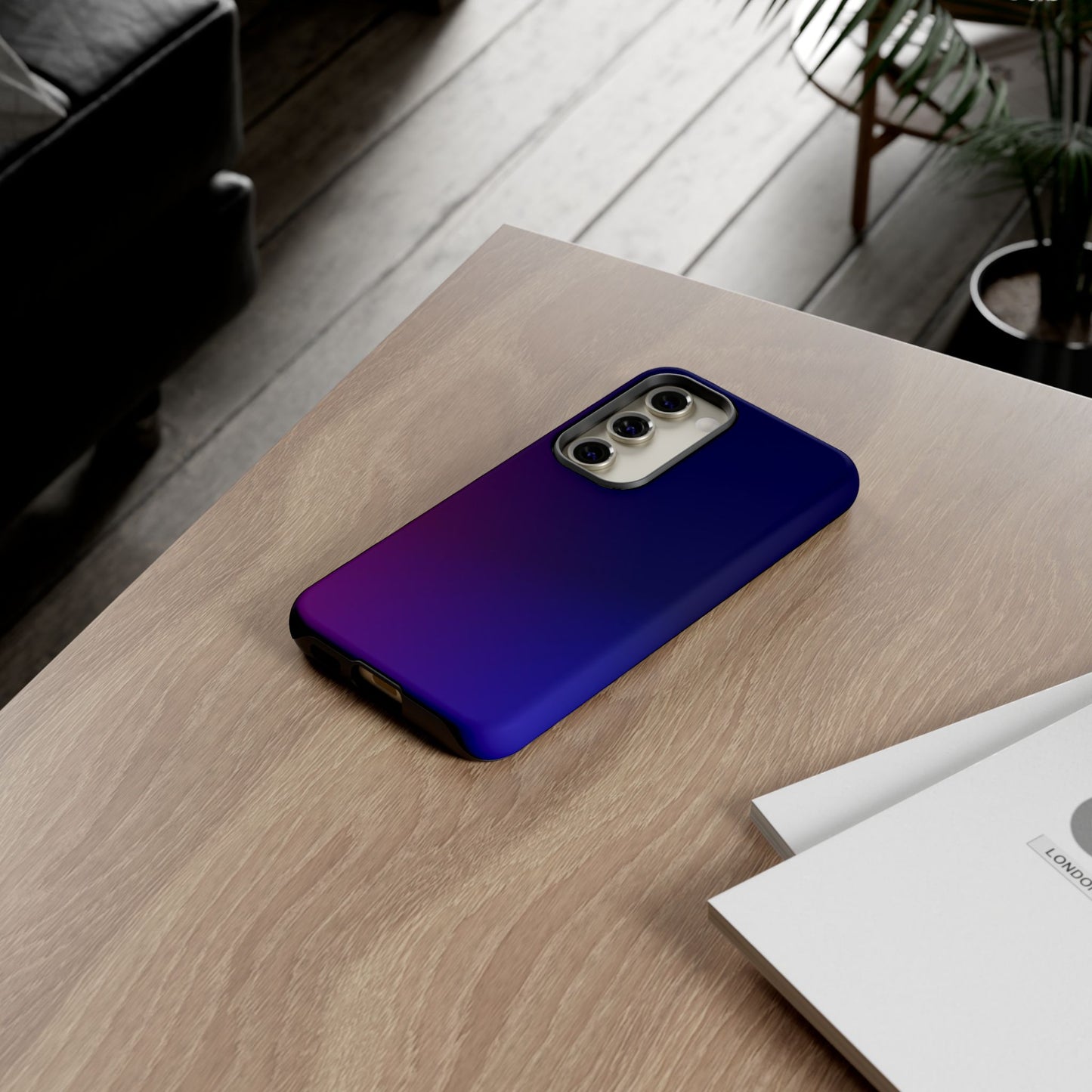Tough Cases Phone Case, Durable Smartphone Cover, Gradient Design, Customizable Gift, Protection for Everyday Use