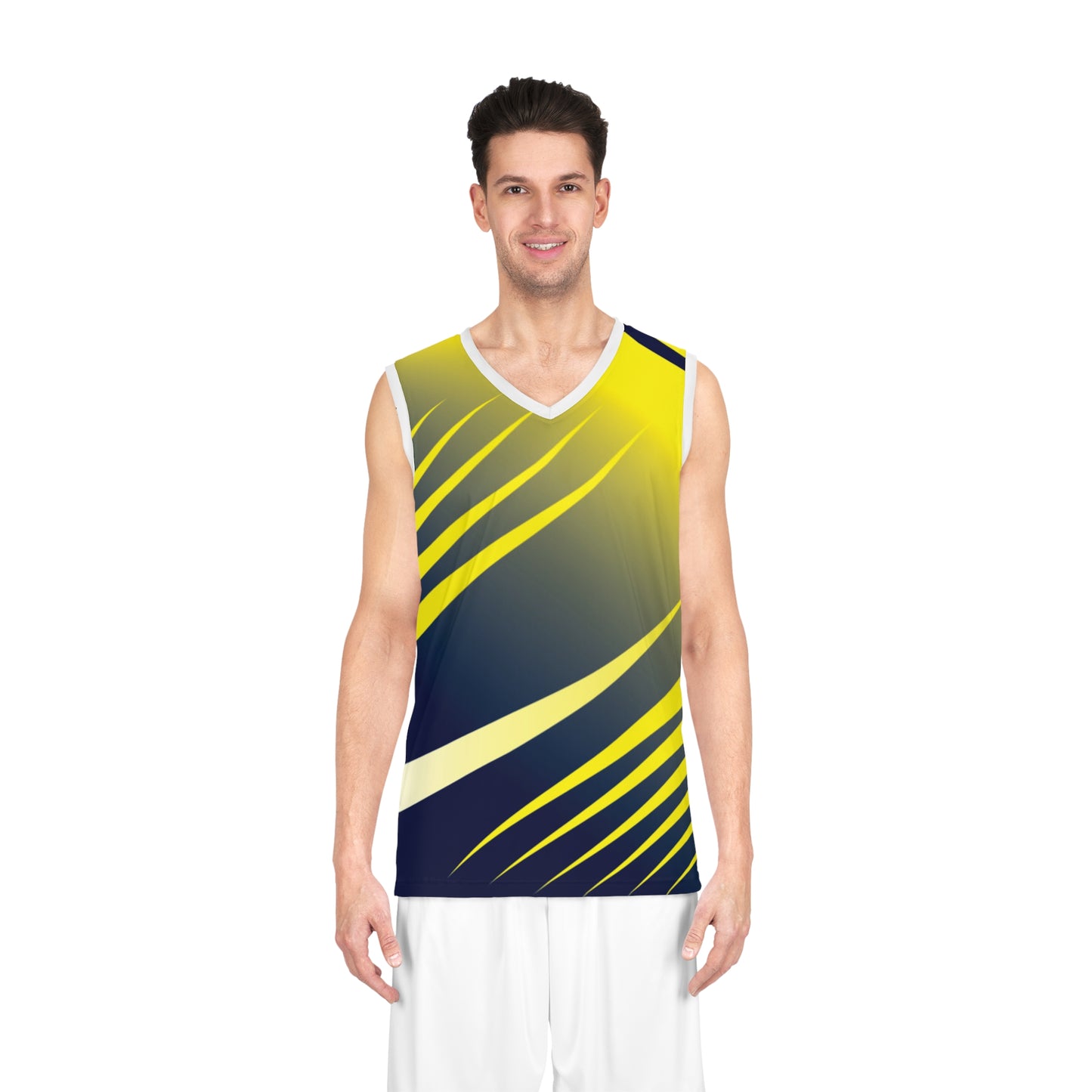 Vibrant Basketball Jersey, Stylish Sportswear for Team Spirit, Perfect for Game Days, Summer Sports Events, Unique Athletic Gift