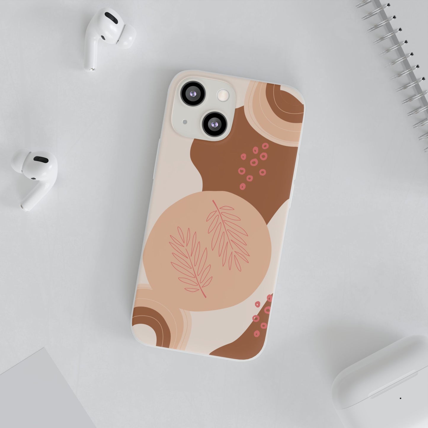 Boho Chic Flexi Cases | Trendy Phone Cover, Gifts for Her, Modern Design, Aesthetic Accessories, Nature-Inspired