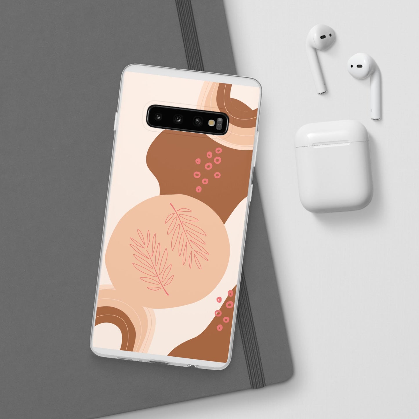 Boho Chic Flexi Cases | Trendy Phone Cover, Gifts for Her, Modern Design, Aesthetic Accessories, Nature-Inspired