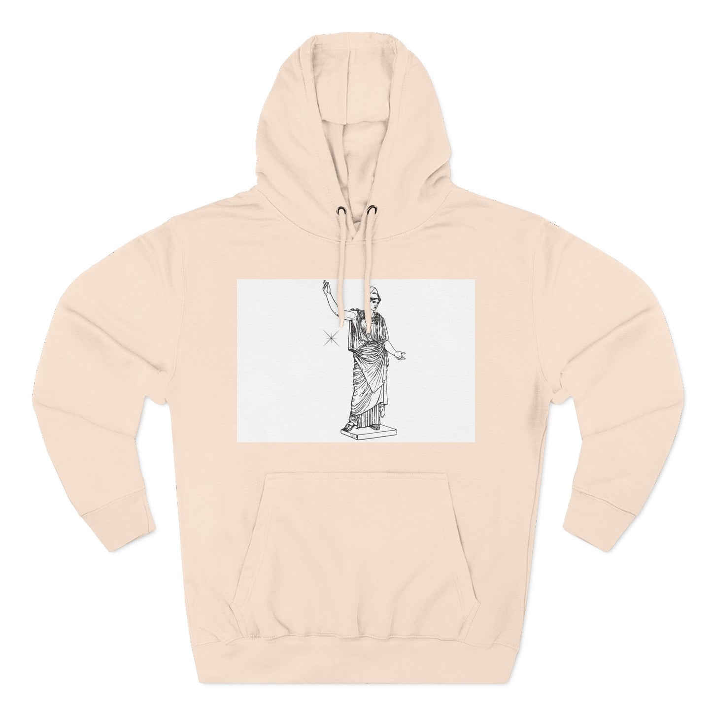 Artistic Fleece Hoodie - Cozy Streetwear for Creative Souls | Gift for Artists, Fashion Lovers, Stylish Comfort