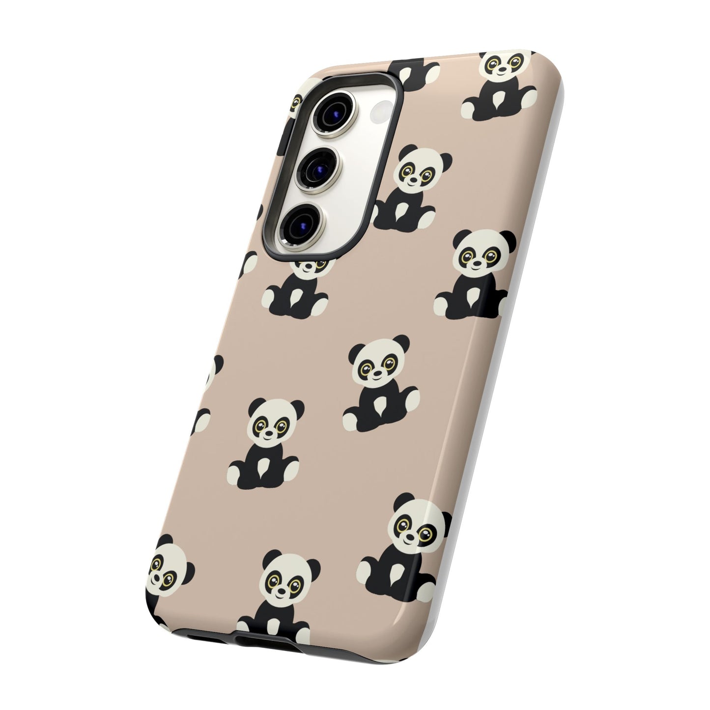Panda Phone Case, Cute Phone Cover, Animal Print Case, Tough Phone Protector, Gift for Animal Lovers, Kawaii Aesthetic