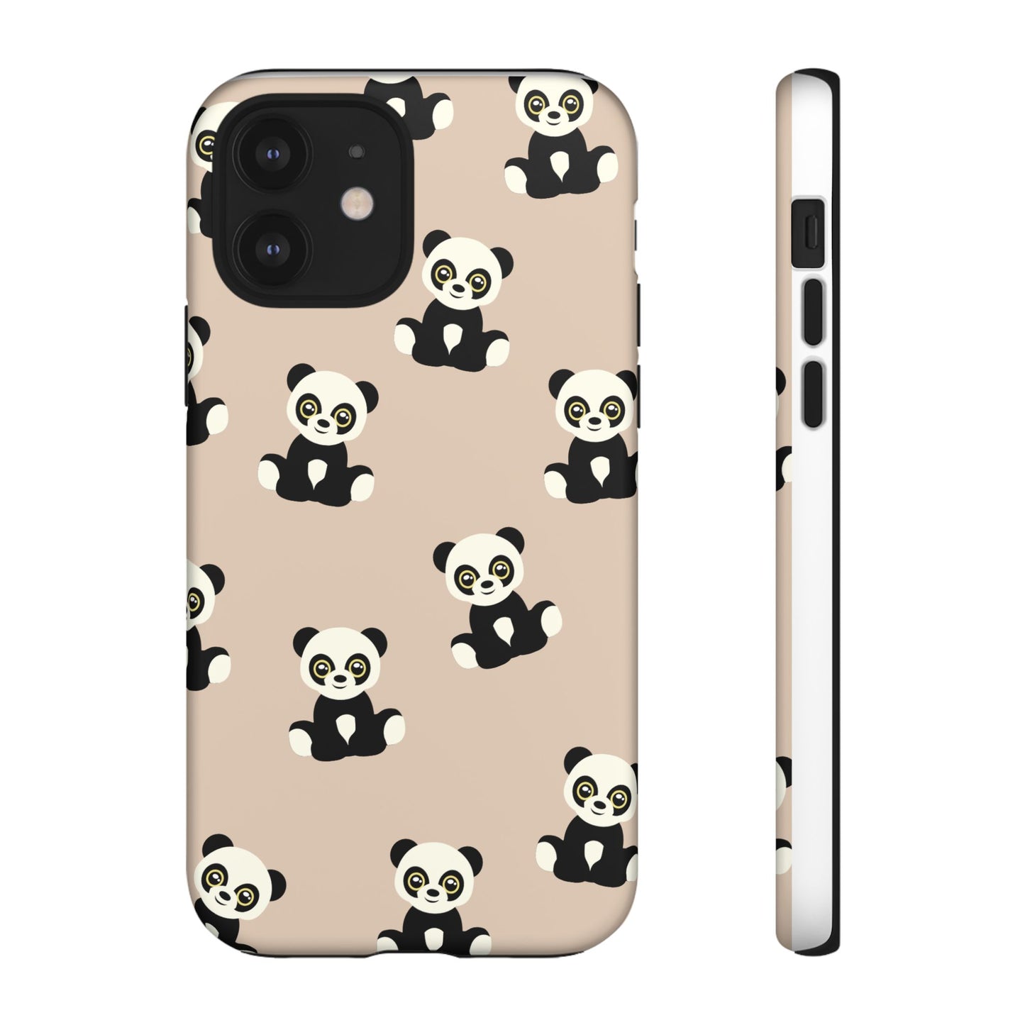 Panda Phone Case, Cute Phone Cover, Animal Print Case, Tough Phone Protector, Gift for Animal Lovers, Kawaii Aesthetic