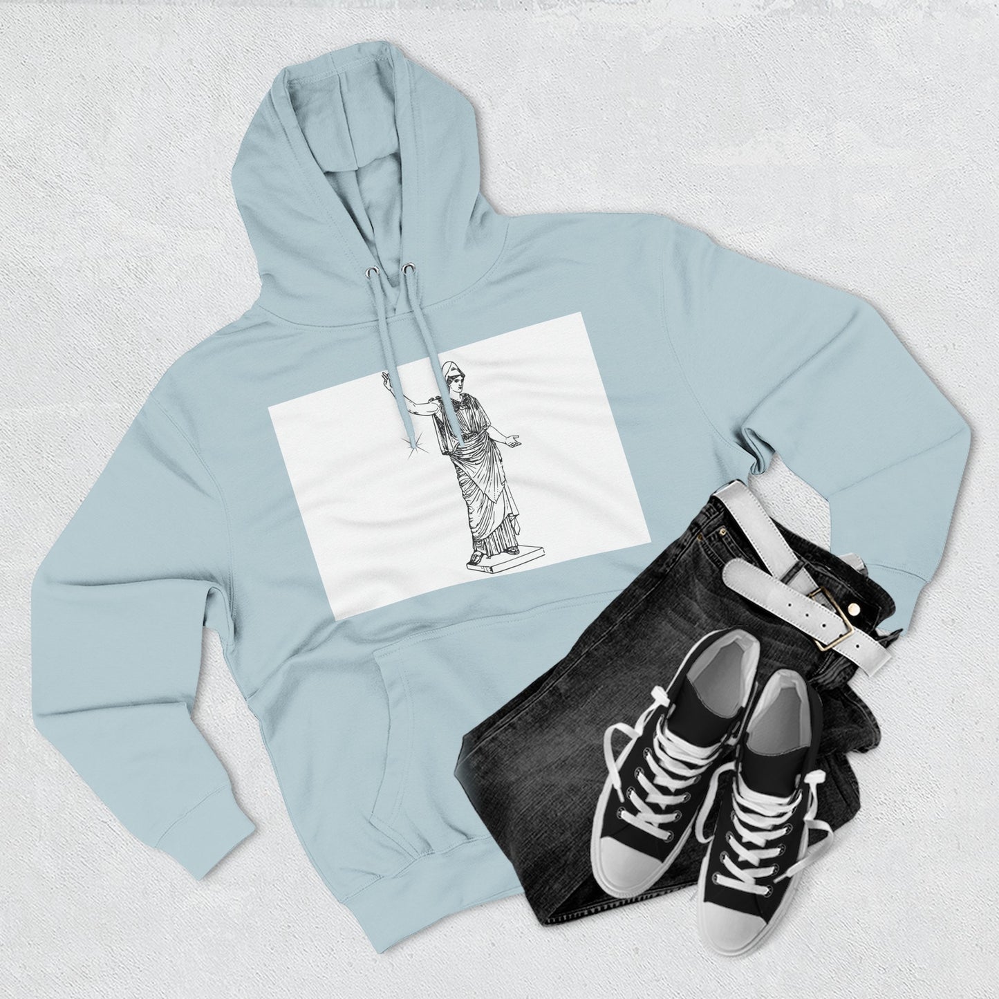 Artistic Fleece Hoodie - Cozy Streetwear for Creative Souls | Gift for Artists, Fashion Lovers, Stylish Comfort