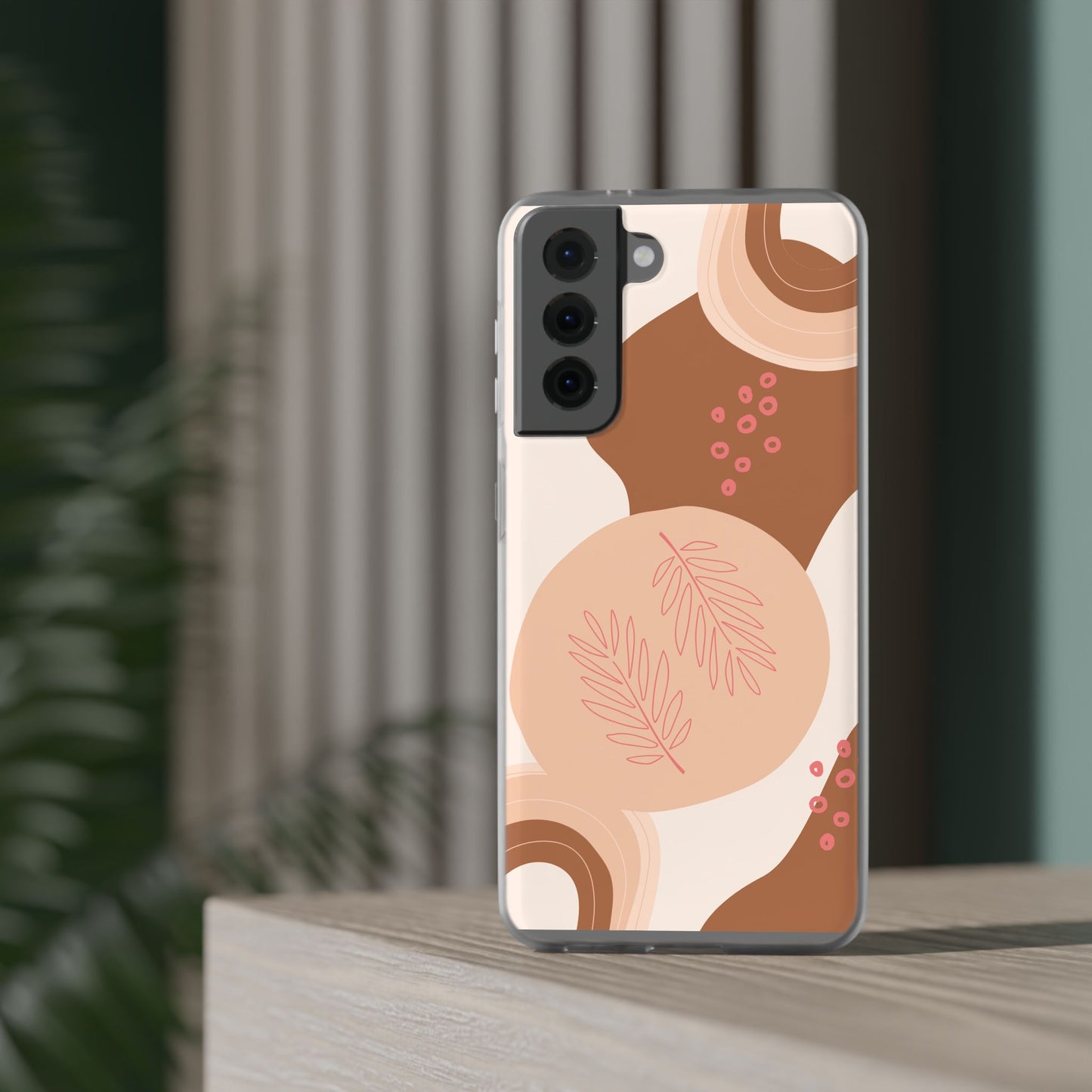 Boho Chic Flexi Cases | Trendy Phone Cover, Gifts for Her, Modern Design, Aesthetic Accessories, Nature-Inspired