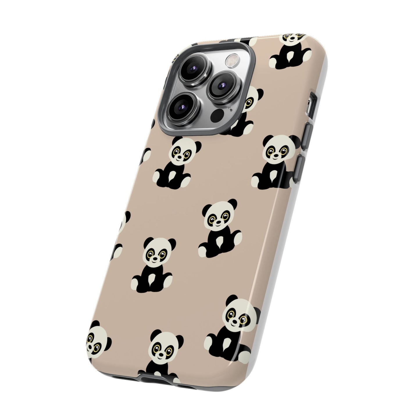 Panda Phone Case, Cute Phone Cover, Animal Print Case, Tough Phone Protector, Gift for Animal Lovers, Kawaii Aesthetic