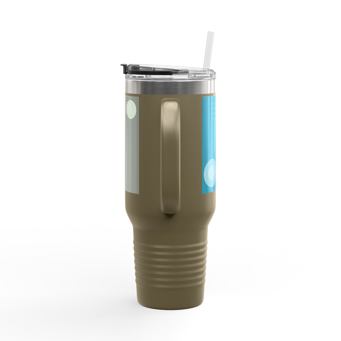 Modern Insulated Travel Mug, 40oz - Perfect for Coffee Lovers, Gift for Travelers, Unique Drinkware for Home & Office, Stylish Hydration!
