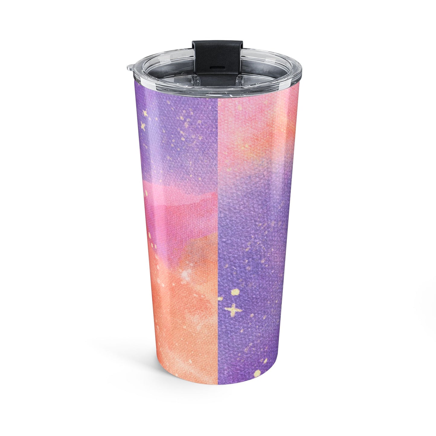 Colorful Galaxy Tumbler 20oz - Travel Mug, Coffee Cup, Gift for Her, Summer Vibes, Custom Beverage Holder, Cosmic Design