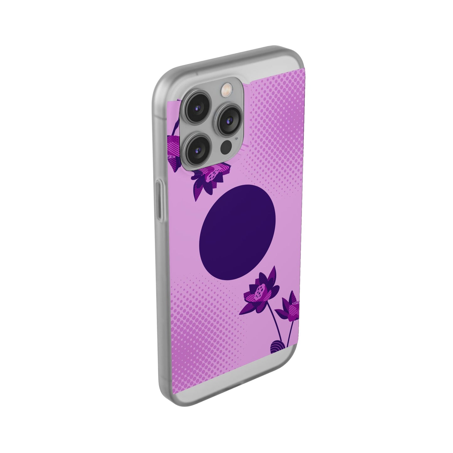 Stylish Floral Flexi Cases for Phone, Cute Phone Cover, Trendy Cell Phone Protection, Gift for Her, Birthday Party Accessory