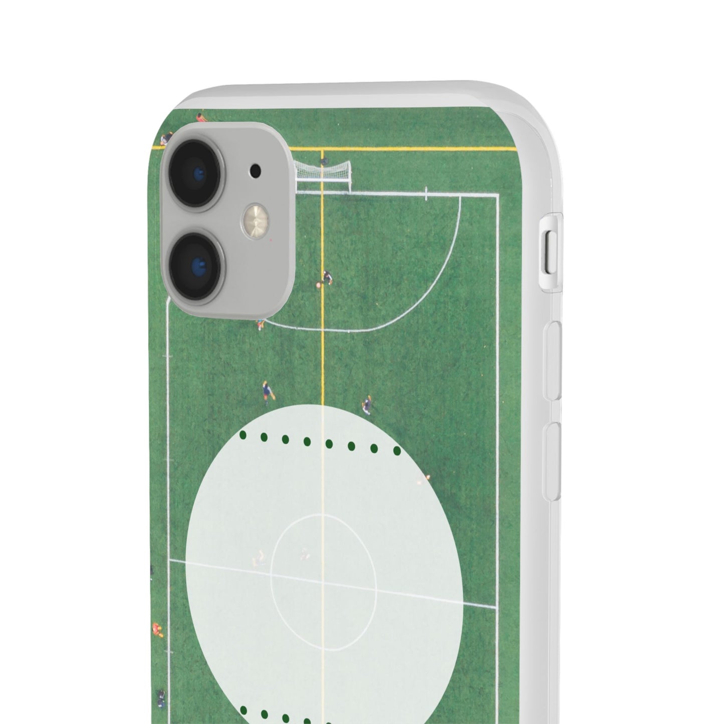 Soccer Field Phone Cases, Sporty Flexi Cases for Sports Lovers, Gift for Athletes, Unique Phone Cover, Perfect for Game Day