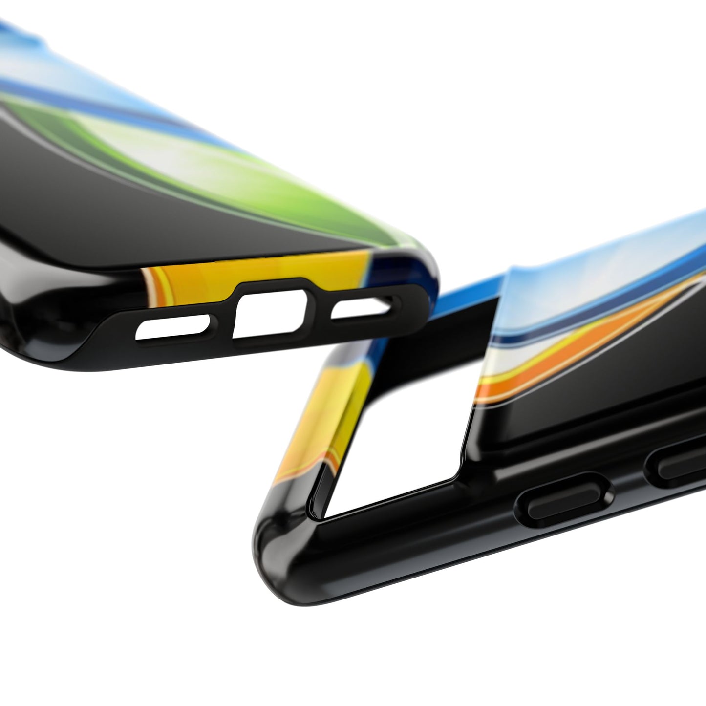 Vibrant Phone Cases, Tough Phone Covers for Daily Use, Unique Tech Accessories, Gifts for Tech Lovers, Colorful Protective Cases