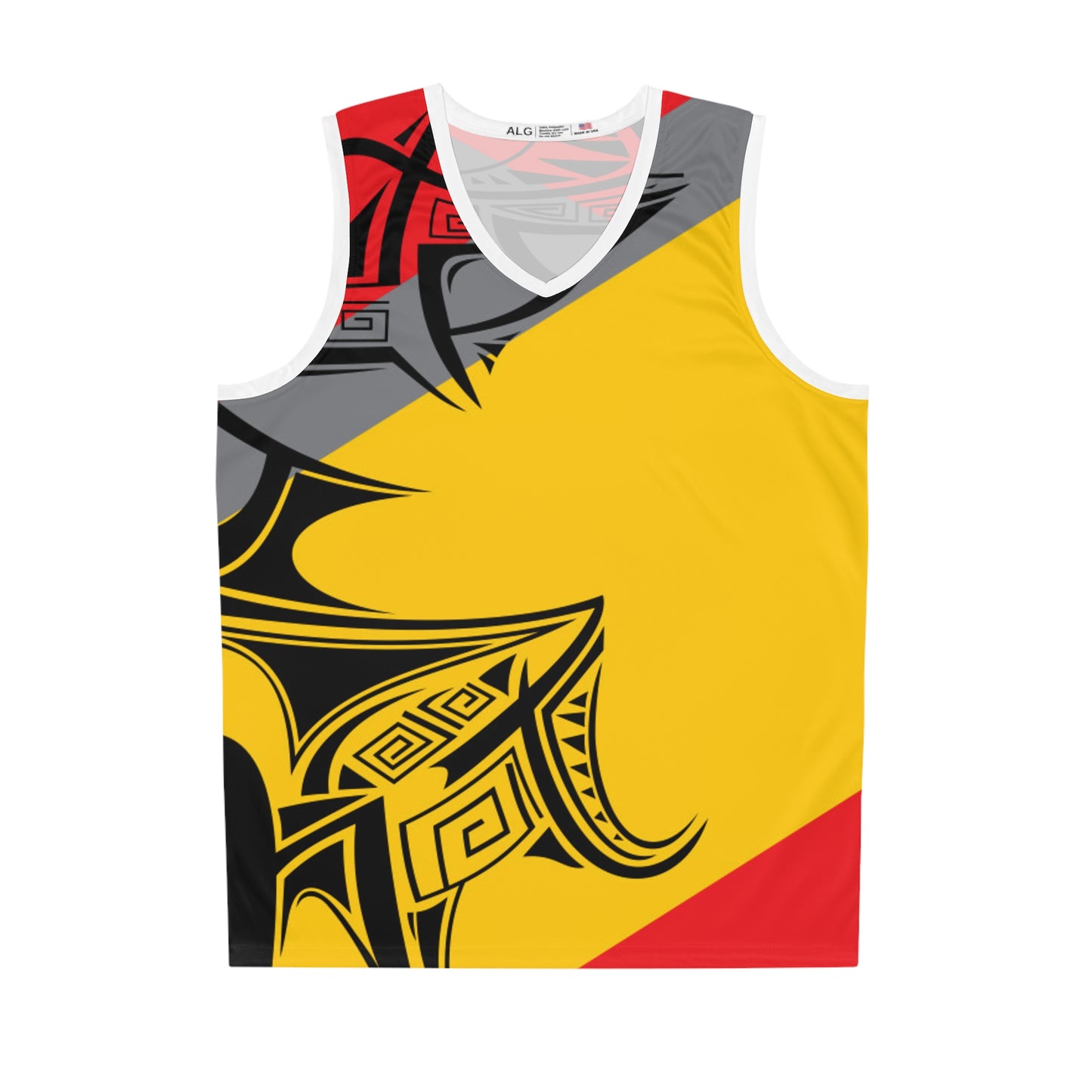 Vibrant Basketball Jersey | AOP Sportswear, Custom Game Jersey, Sport Team Gear, Gift for Athletes, Activewear for Basketball Lovers
