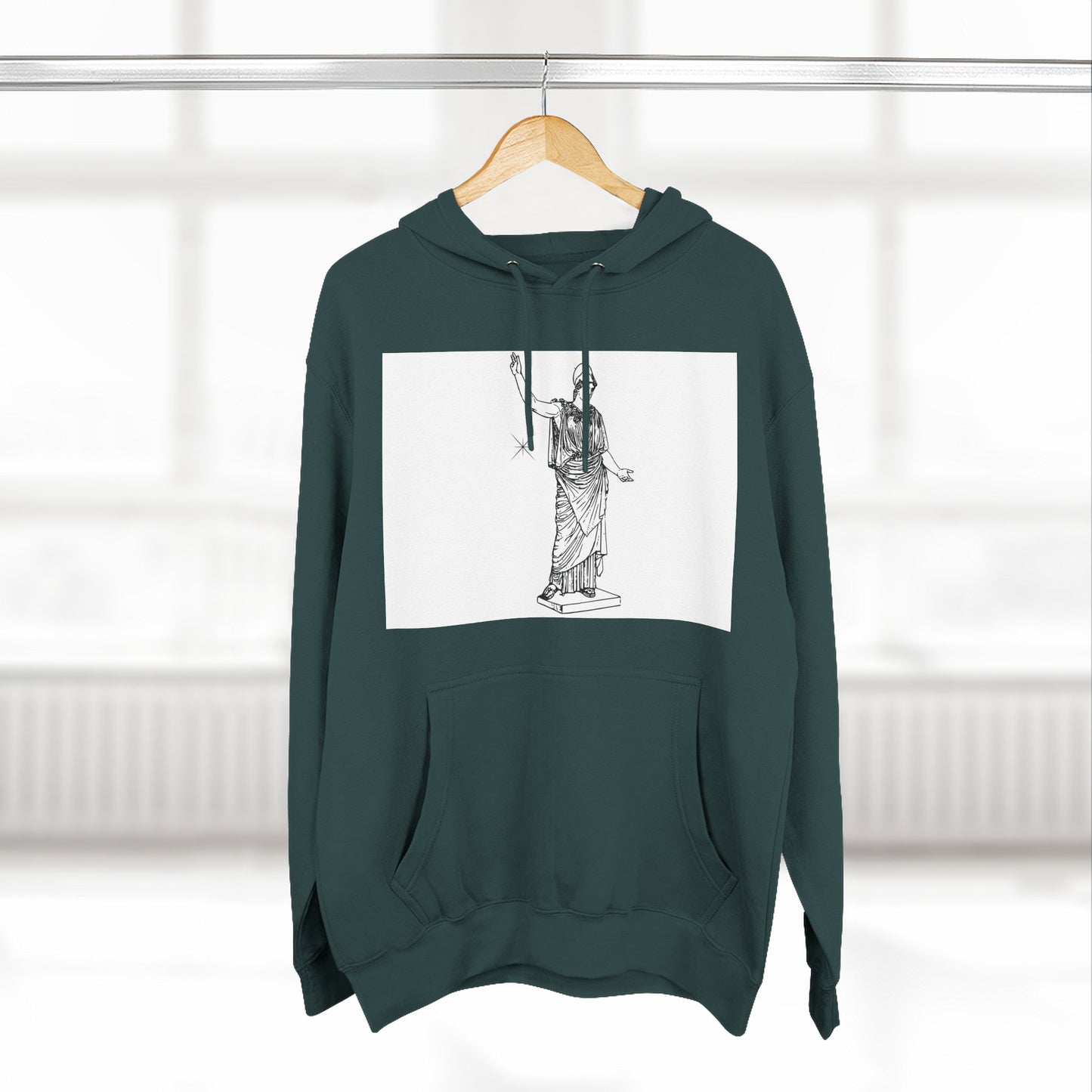 Artistic Fleece Hoodie - Cozy Streetwear for Creative Souls | Gift for Artists, Fashion Lovers, Stylish Comfort