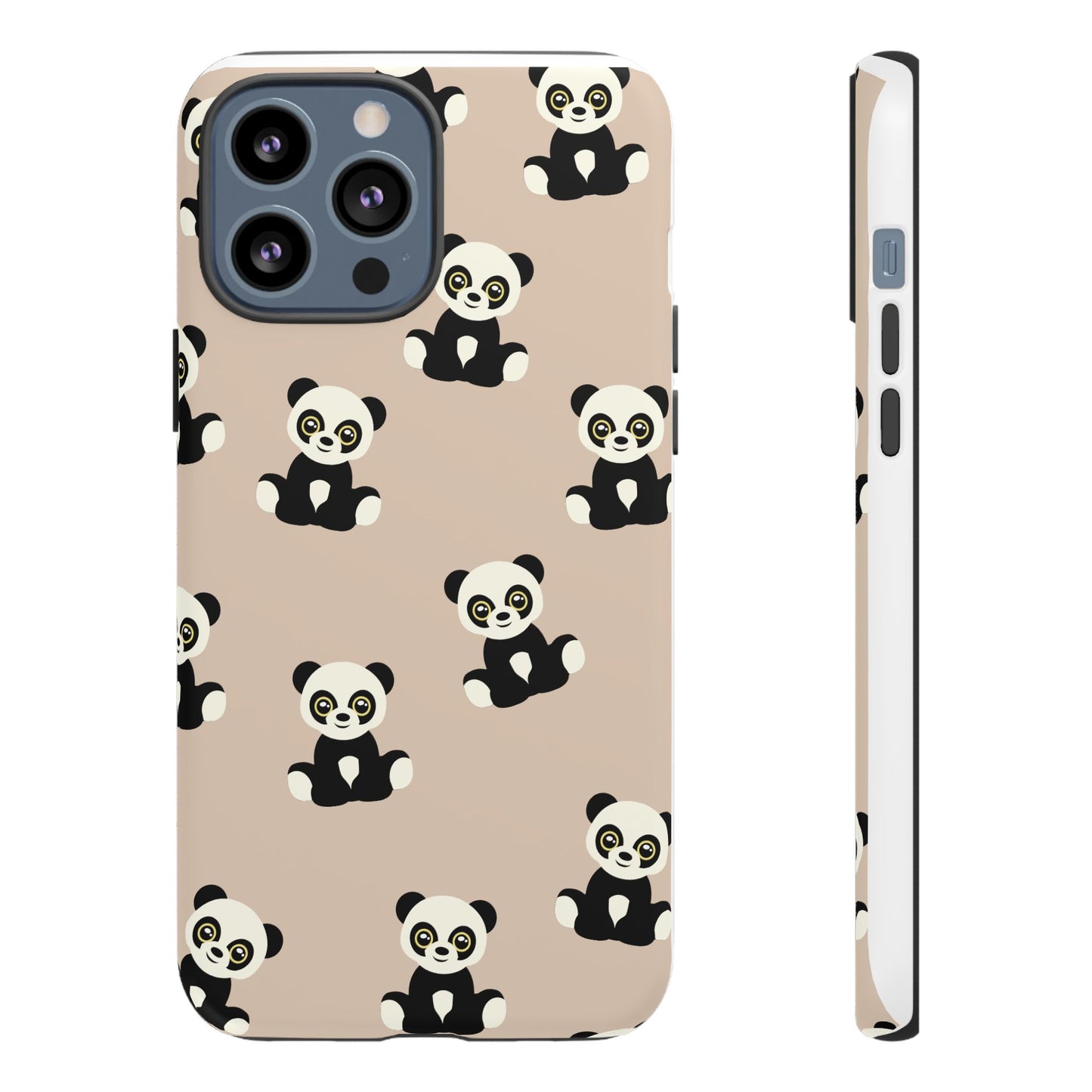 Panda Phone Case, Cute Phone Cover, Animal Print Case, Tough Phone Protector, Gift for Animal Lovers, Kawaii Aesthetic