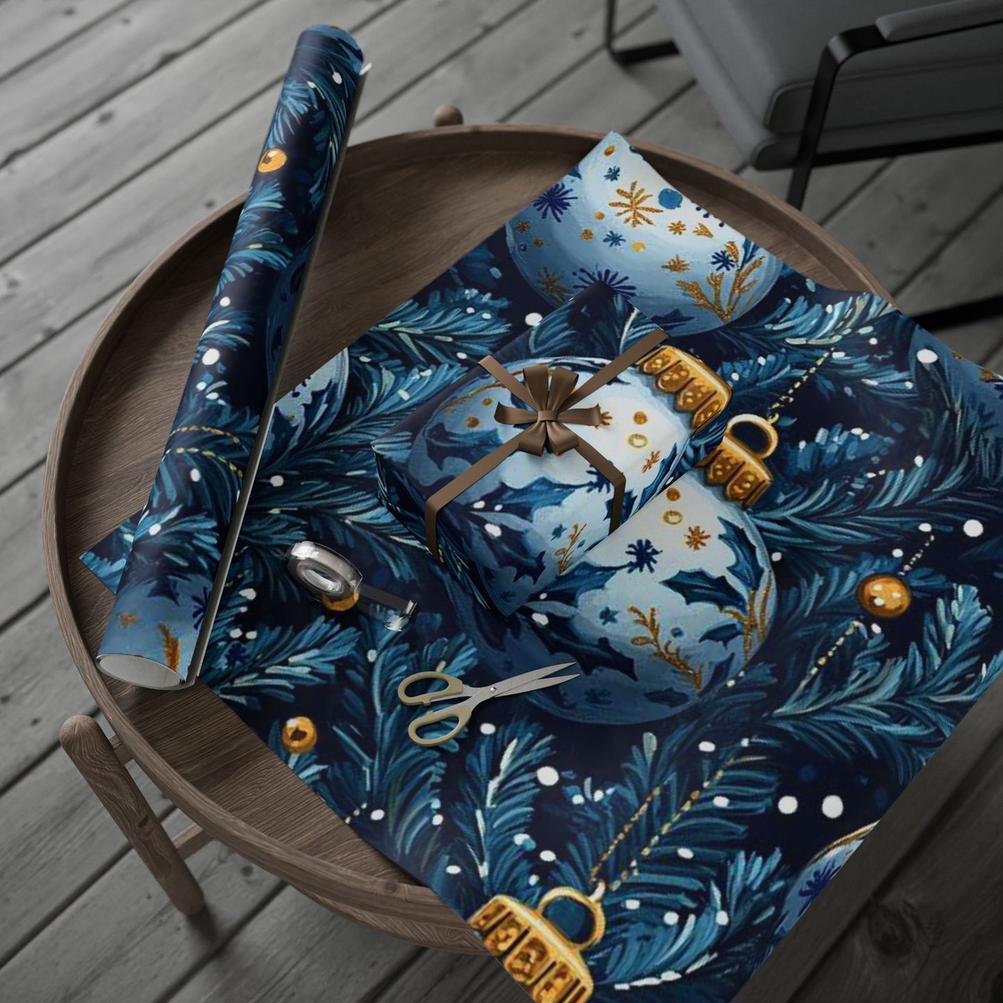 Whimsical Wrapping Paper, Gift Wrap for Birthdays, Holidays, Celebrations, Eco-Friendly, Festive Floral Design