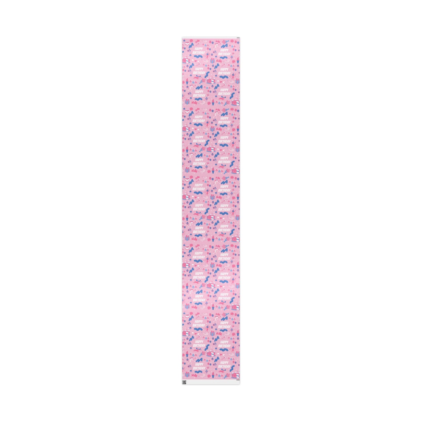 Birthday Colorful Wrapping Paper Roll for Any Occasion, Gift Wrap, Pink Party Wrap, Birthday, Baby Shower, Holidays, Scrapbooking