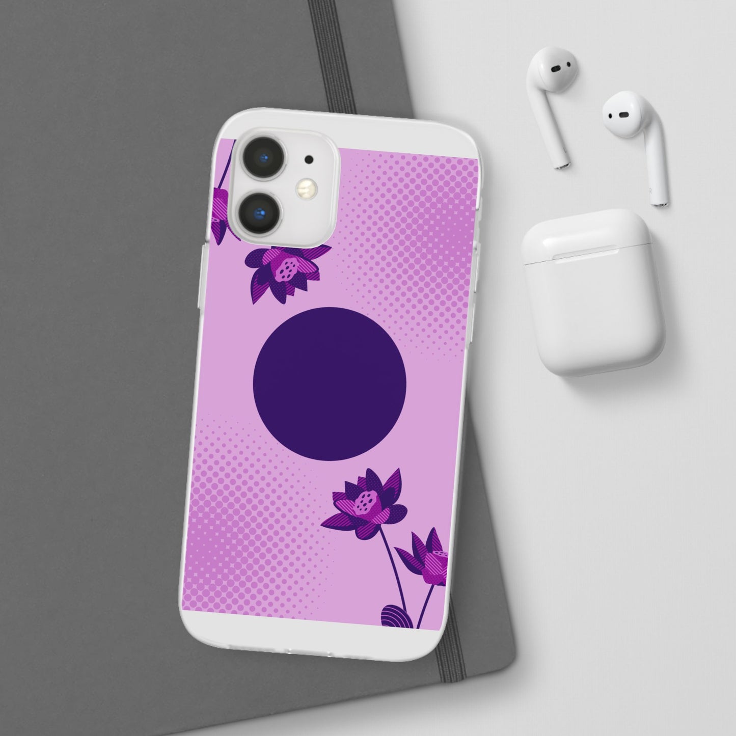 Stylish Floral Flexi Cases for Phone, Cute Phone Cover, Trendy Cell Phone Protection, Gift for Her, Birthday Party Accessory