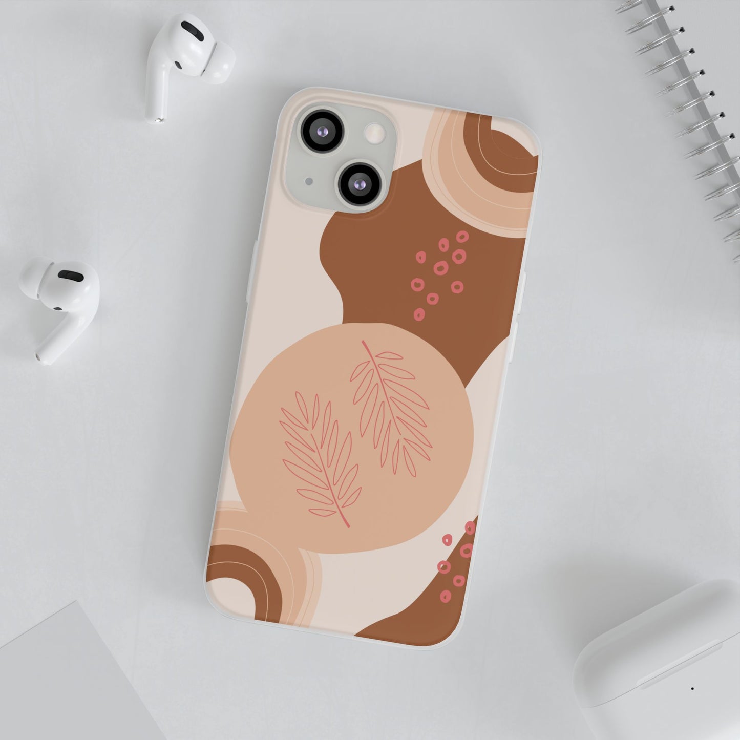 Boho Chic Flexi Cases | Trendy Phone Cover, Gifts for Her, Modern Design, Aesthetic Accessories, Nature-Inspired