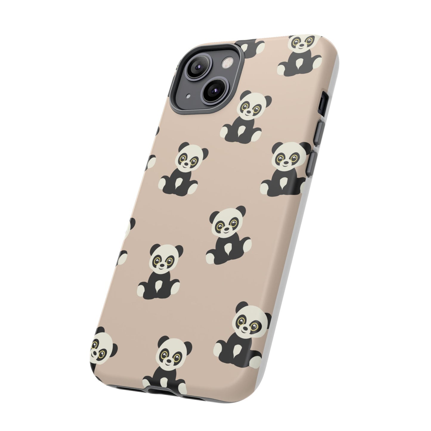 Panda Phone Case, Cute Phone Cover, Animal Print Case, Tough Phone Protector, Gift for Animal Lovers, Kawaii Aesthetic