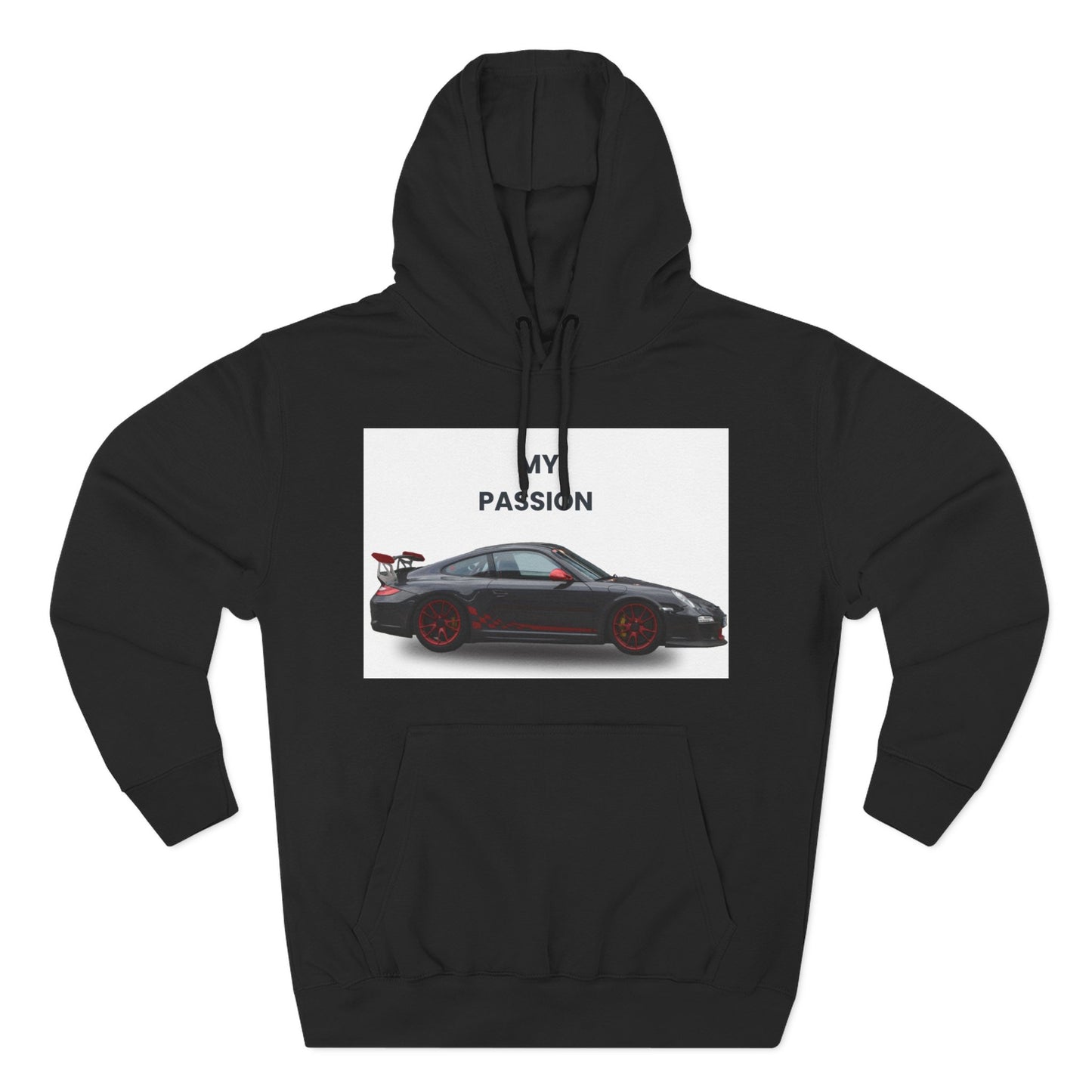 Cool Car Enthusiast Hoodie, Graphic Fleece Sweatshirt, Auto Lover Gift, Motorsport Apparel, Car-Themed Hoodie