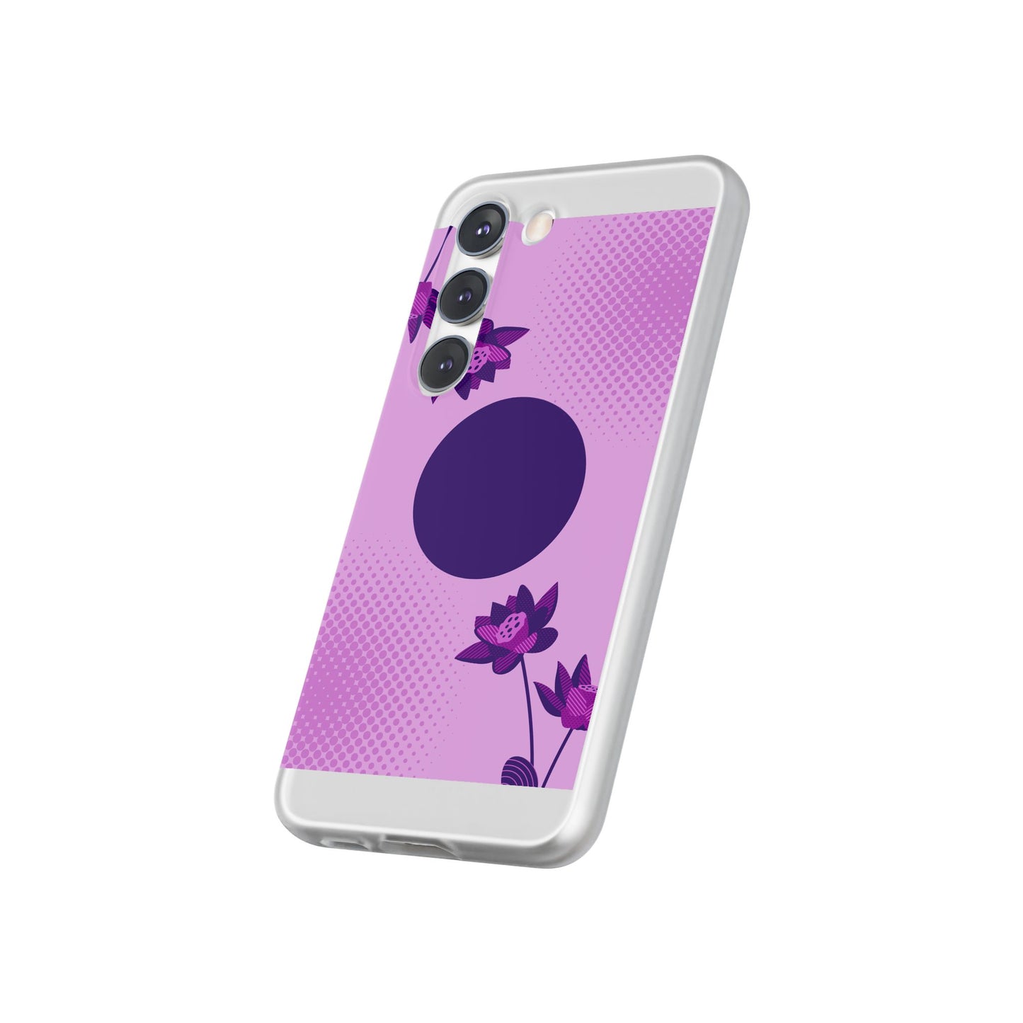 Stylish Floral Flexi Cases for Phone, Cute Phone Cover, Trendy Cell Phone Protection, Gift for Her, Birthday Party Accessory
