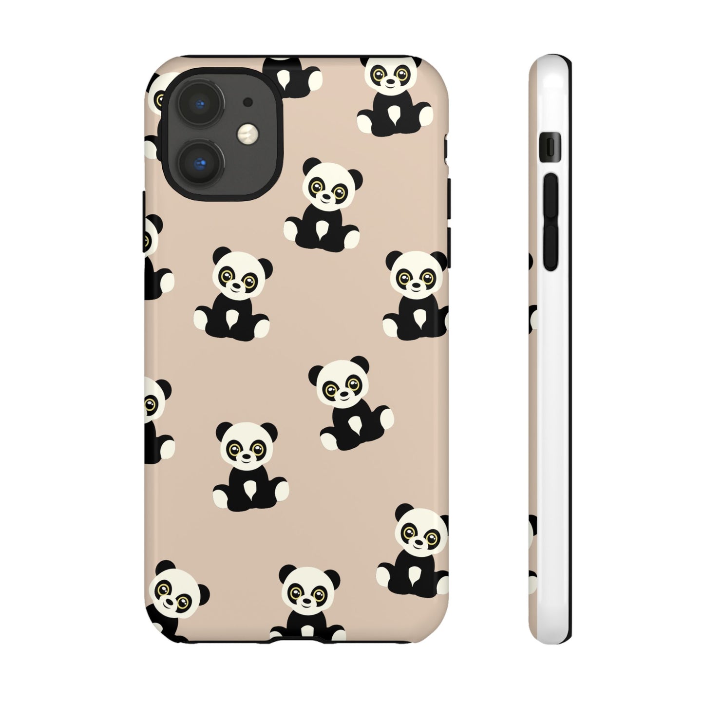 Panda Phone Case, Cute Phone Cover, Animal Print Case, Tough Phone Protector, Gift for Animal Lovers, Kawaii Aesthetic