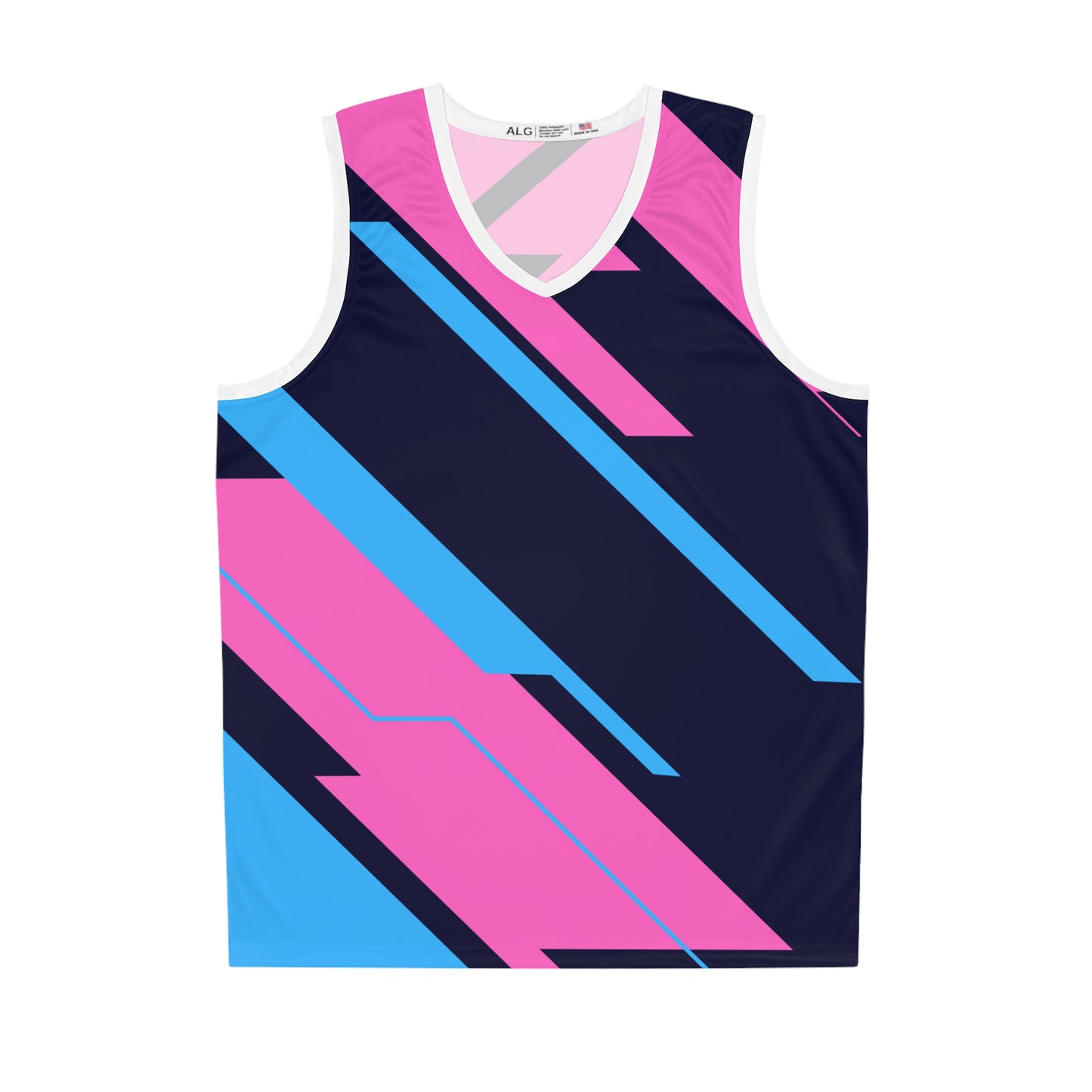 Trendy Basketball Jersey, Vibrant Sportswear, Custom Jersey, Cool Athletic Top, Streetwear Style, Gift for Athletes