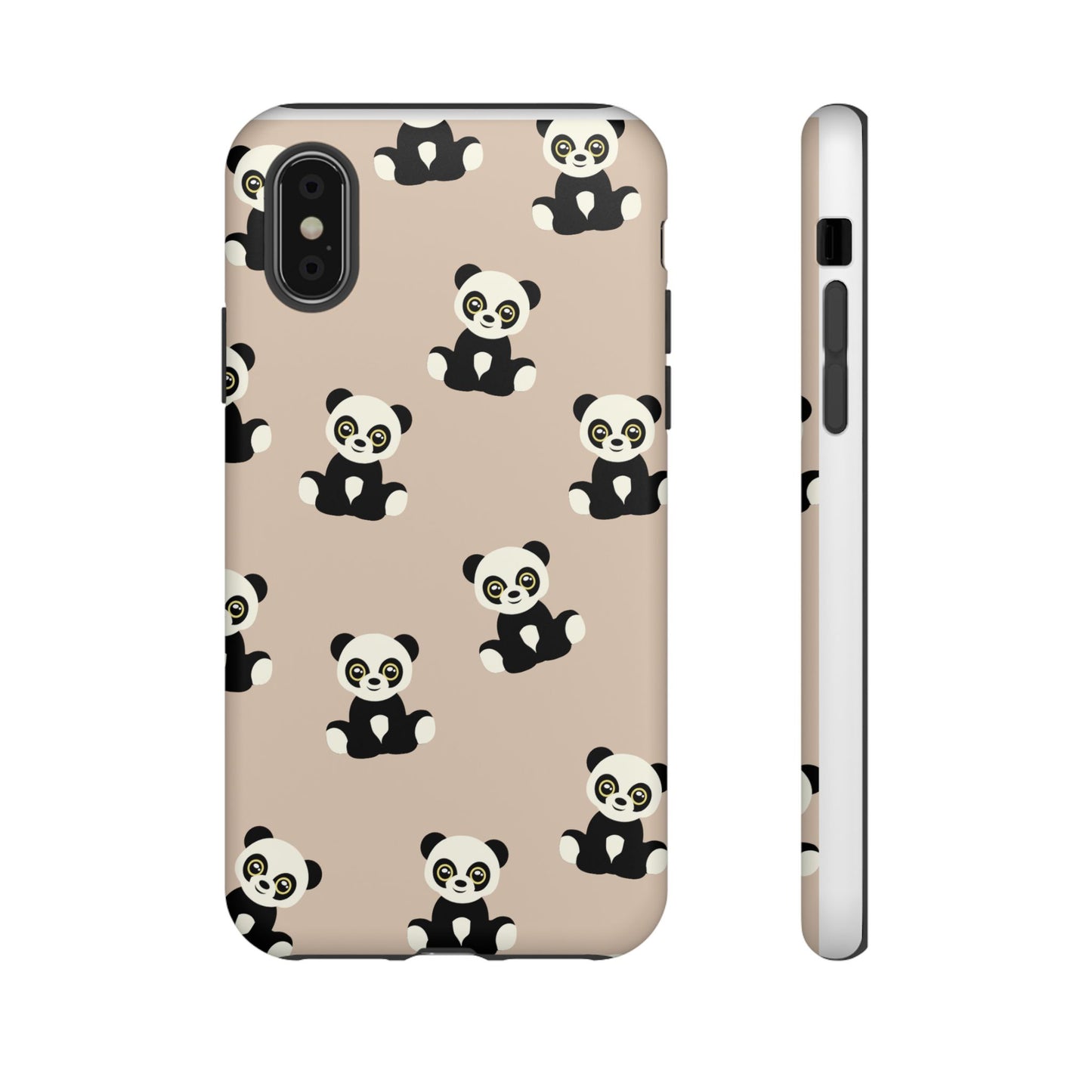Panda Phone Case, Cute Phone Cover, Animal Print Case, Tough Phone Protector, Gift for Animal Lovers, Kawaii Aesthetic