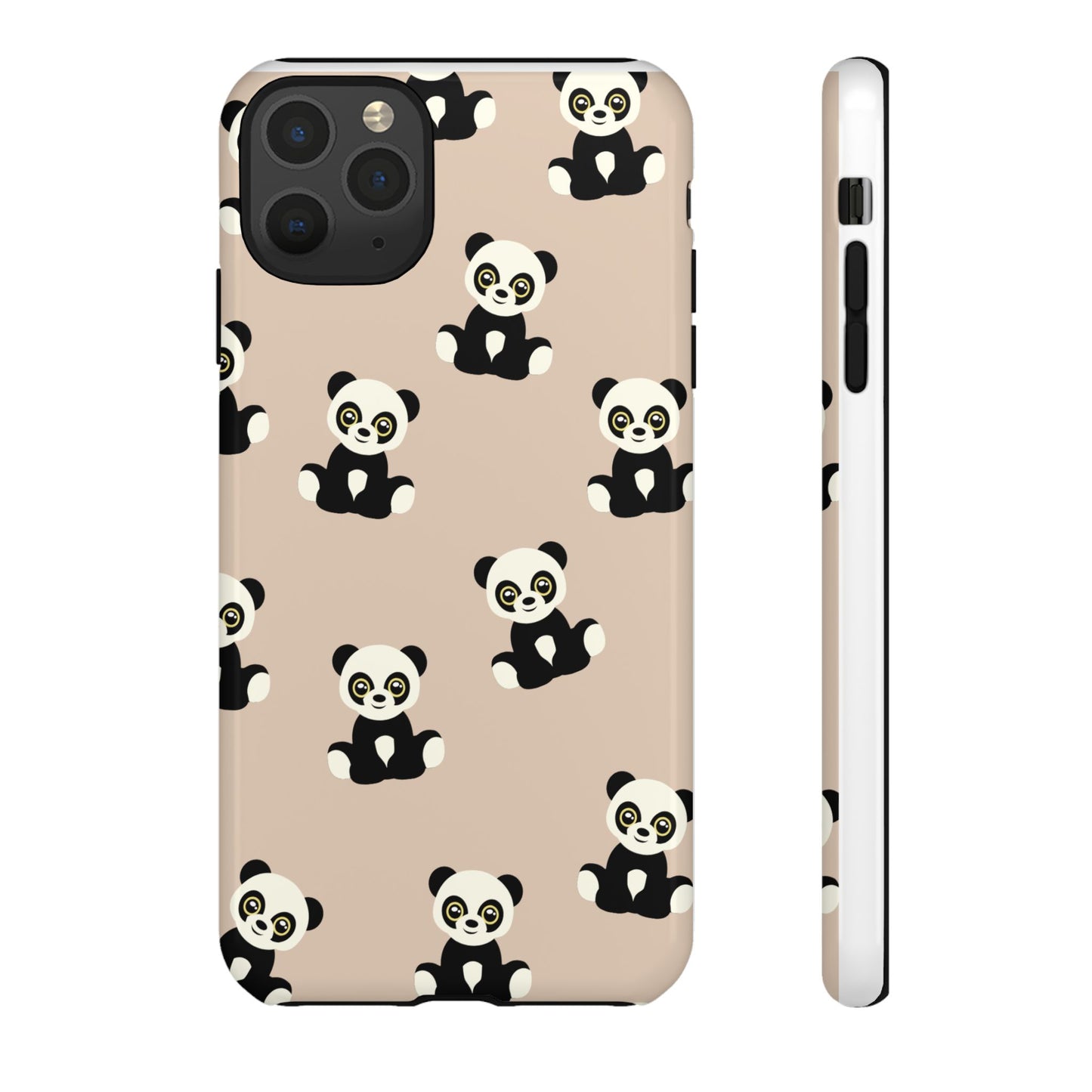Panda Phone Case, Cute Phone Cover, Animal Print Case, Tough Phone Protector, Gift for Animal Lovers, Kawaii Aesthetic