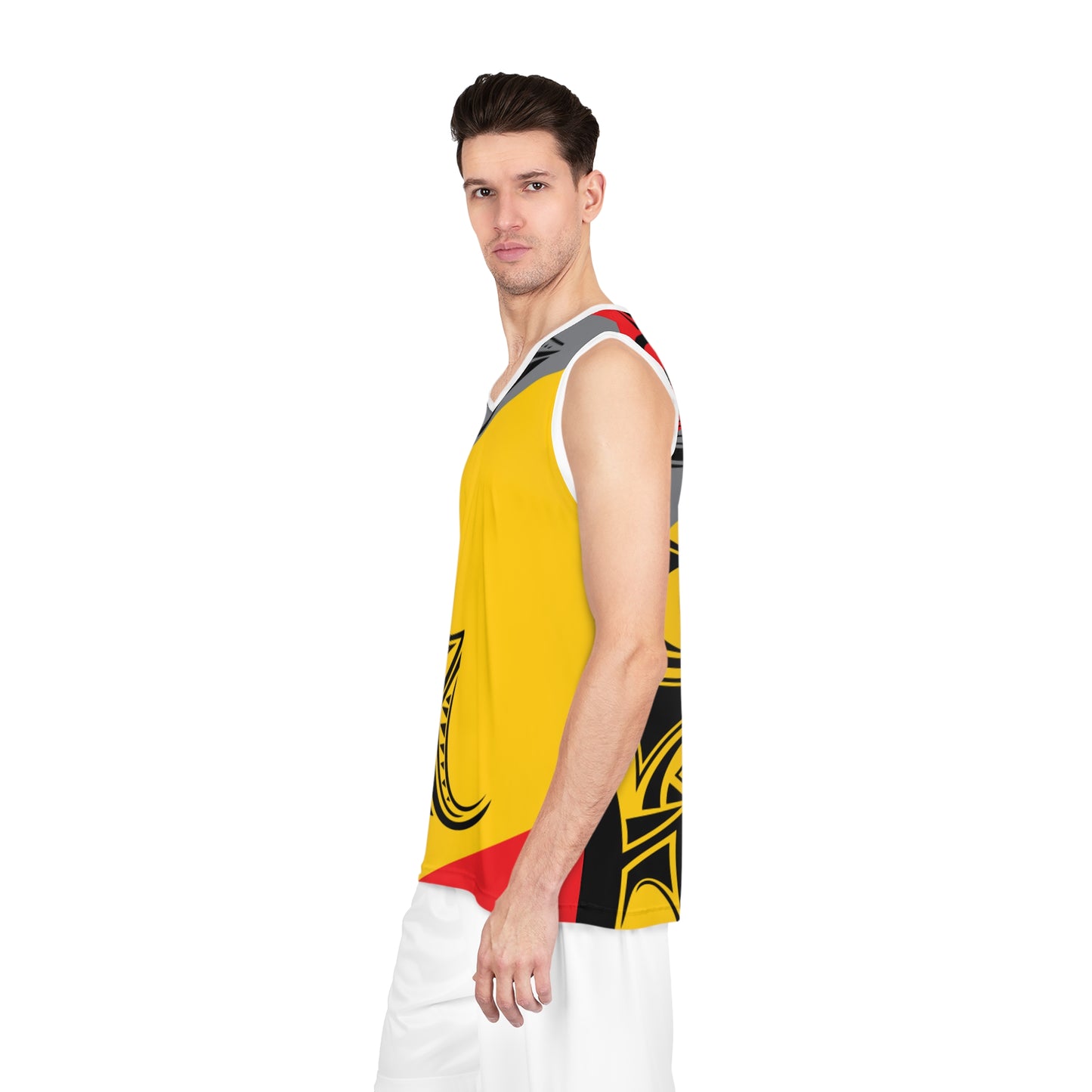 Vibrant Basketball Jersey | AOP Sportswear, Custom Game Jersey, Sport Team Gear, Gift for Athletes, Activewear for Basketball Lovers
