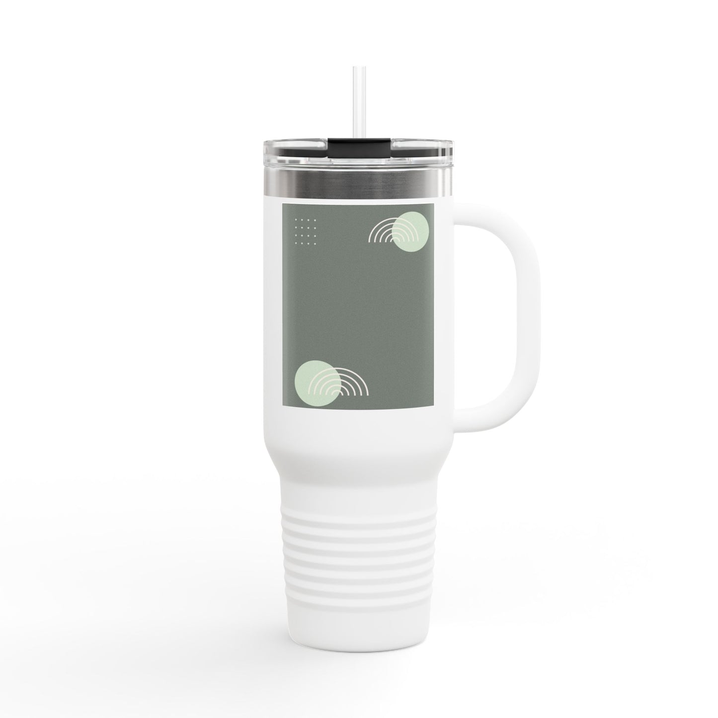 Modern Insulated Travel Mug, 40oz - Perfect for Coffee Lovers, Gift for Travelers, Unique Drinkware for Home & Office, Stylish Hydration!