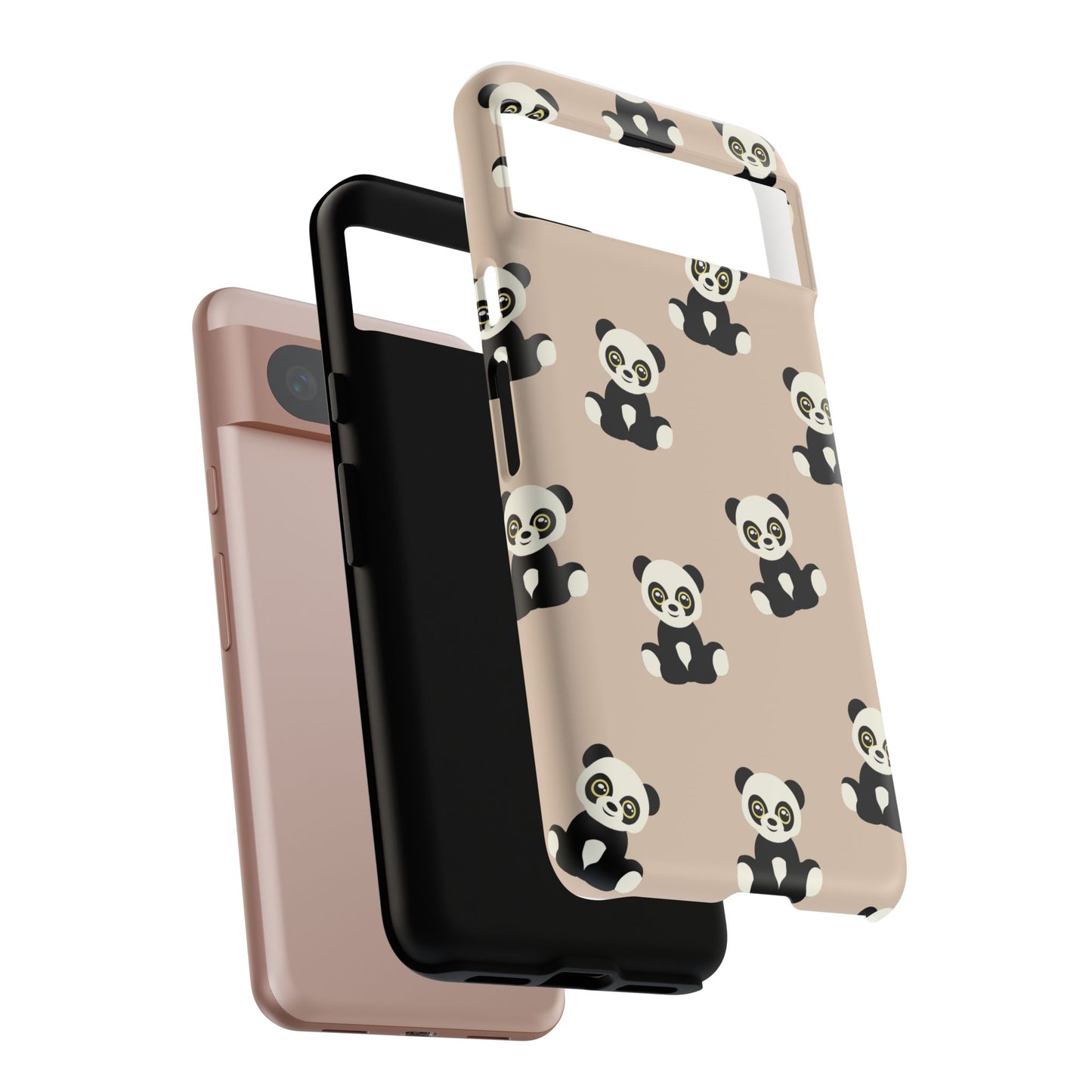Panda Phone Case, Cute Phone Cover, Animal Print Case, Tough Phone Protector, Gift for Animal Lovers, Kawaii Aesthetic