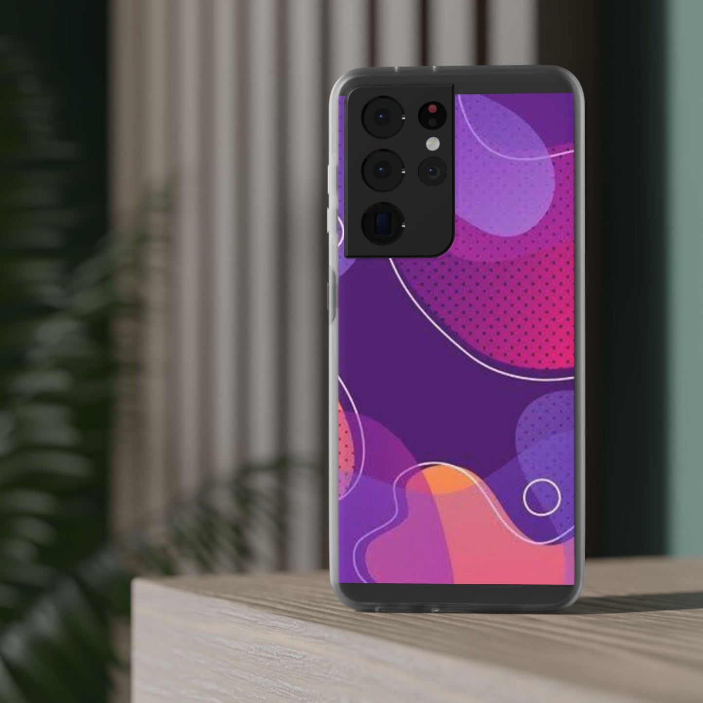 Colorful Abstract Phone Case, Trendy Smartphone Cover, Vibrant Phone Accessory, Gift for Her, Modern Trendy Design