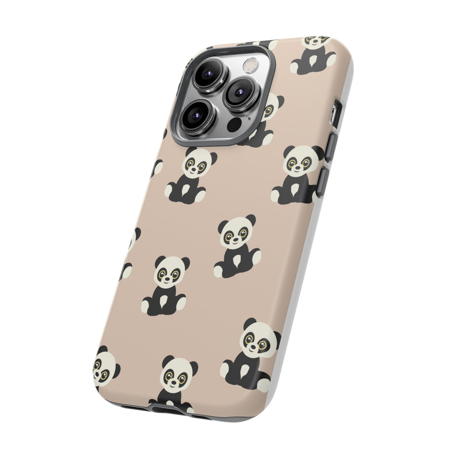 Panda Phone Case, Cute Phone Cover, Animal Print Case, Tough Phone Protector, Gift for Animal Lovers, Kawaii Aesthetic