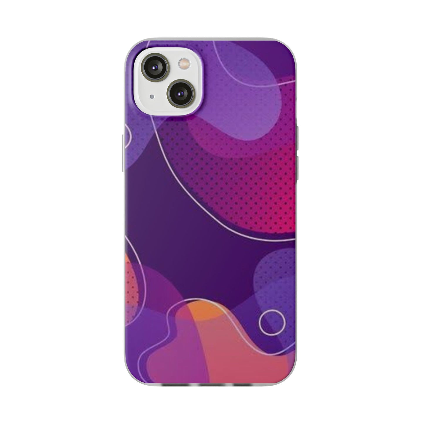 Colorful Abstract Phone Case, Trendy Smartphone Cover, Vibrant Phone Accessory, Gift for Her, Modern Trendy Design