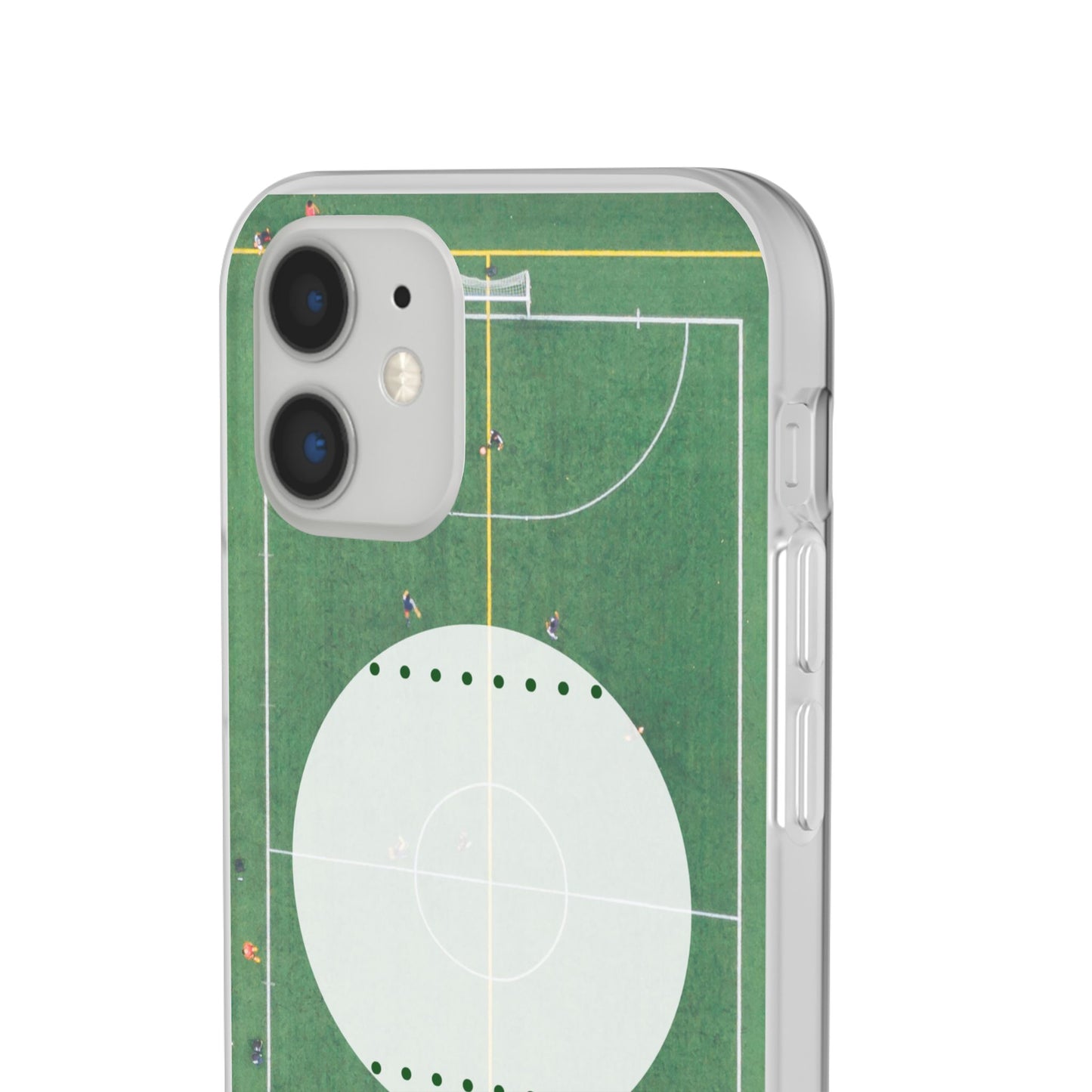 Soccer Field Phone Cases, Sporty Flexi Cases for Sports Lovers, Gift for Athletes, Unique Phone Cover, Perfect for Game Day