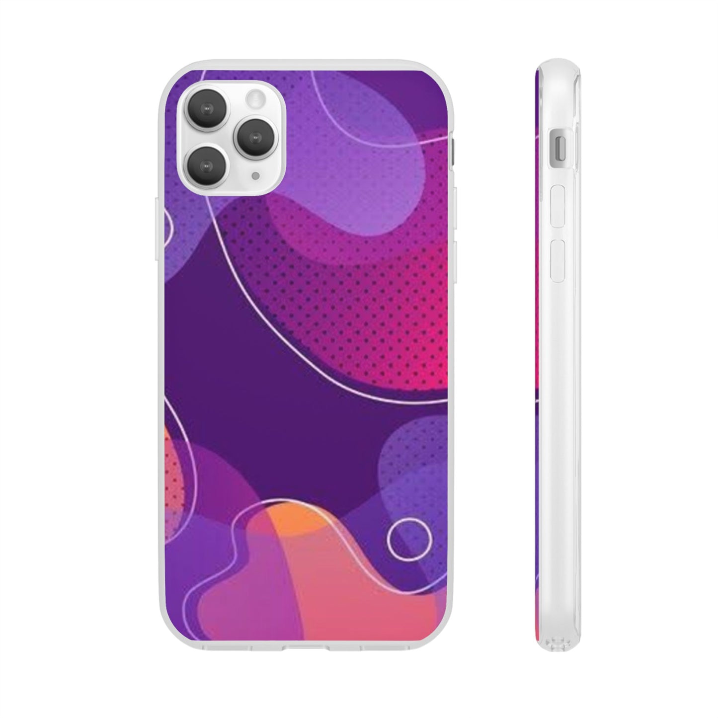 Colorful Abstract Phone Case, Trendy Smartphone Cover, Vibrant Phone Accessory, Gift for Her, Modern Trendy Design