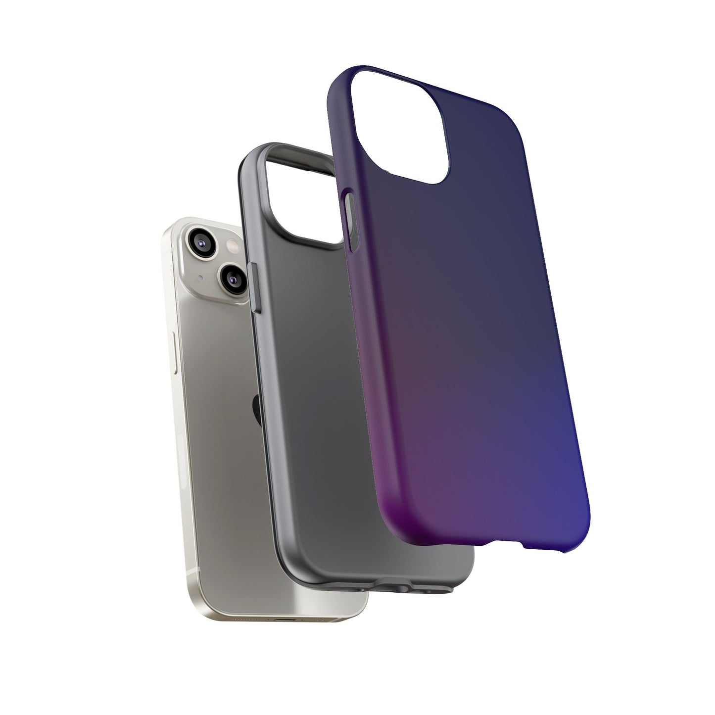 Tough Cases Phone Case, Durable Smartphone Cover, Gradient Design, Customizable Gift, Protection for Everyday Use