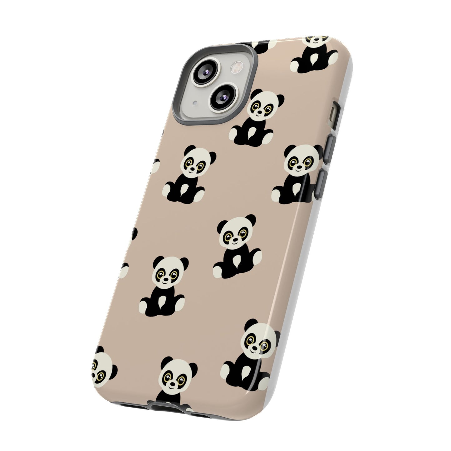 Panda Phone Case, Cute Phone Cover, Animal Print Case, Tough Phone Protector, Gift for Animal Lovers, Kawaii Aesthetic
