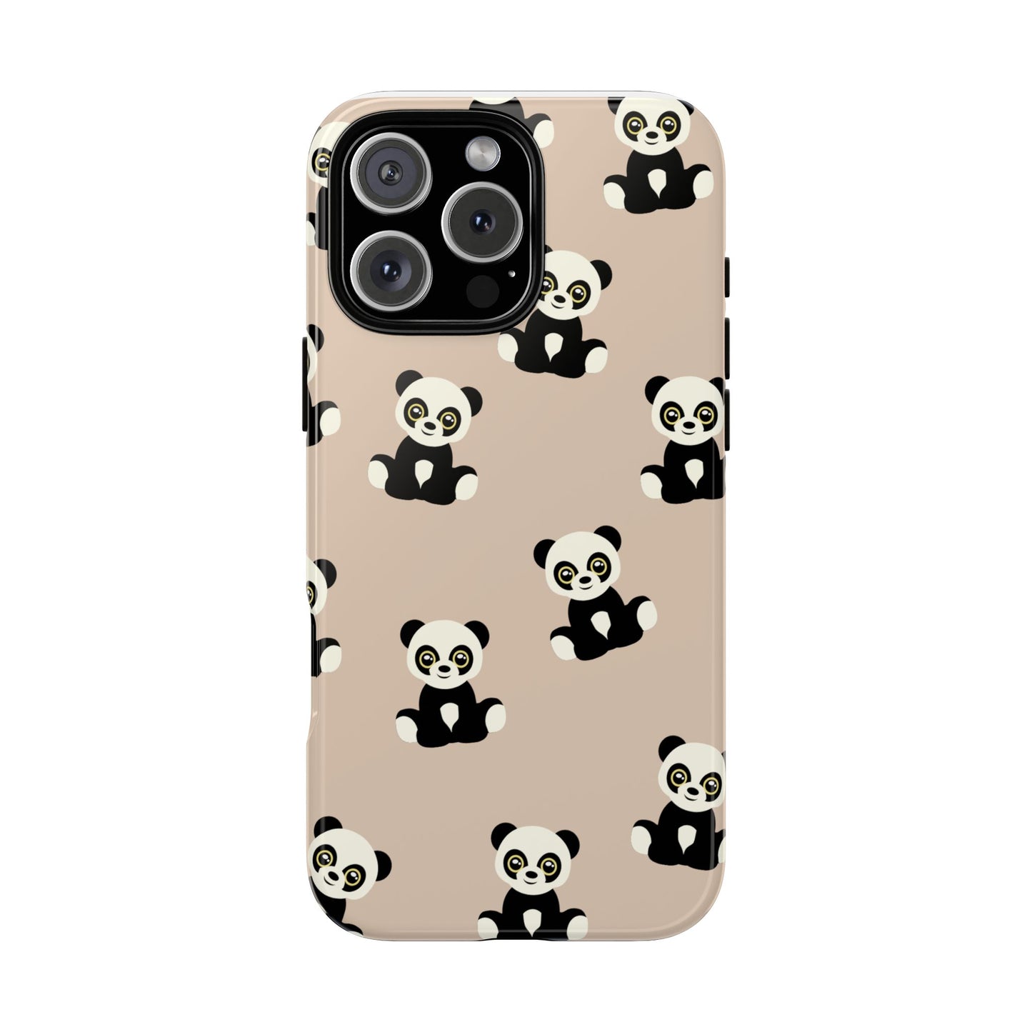 Panda Phone Case, Cute Phone Cover, Animal Print Case, Tough Phone Protector, Gift for Animal Lovers, Kawaii Aesthetic