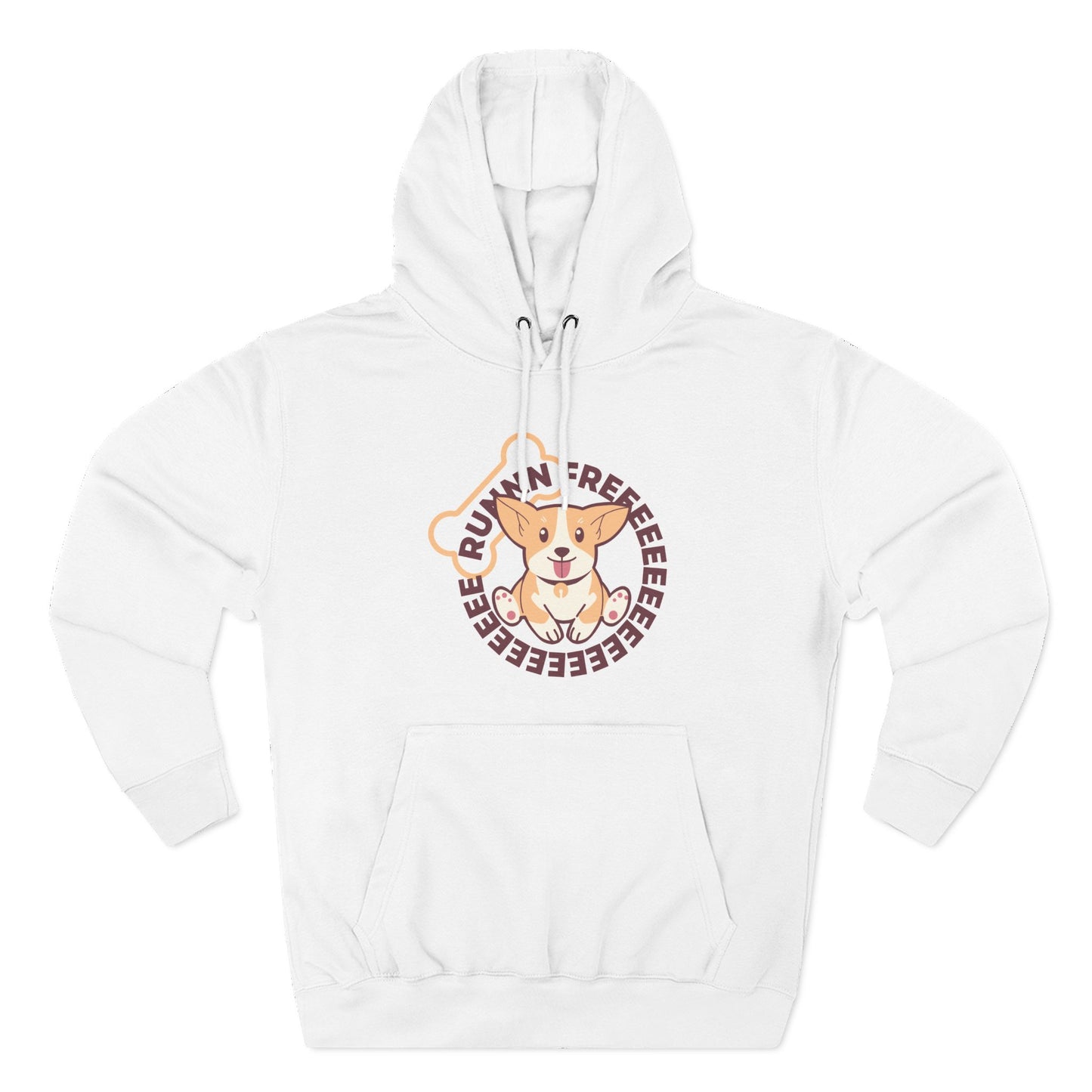 Cute Corgi Hoodie with Fun Text, Cozy Sweatshirt for Dog Lovers, Perfect Gift for Birthdays and Holidays, Fleece Sweatshirt