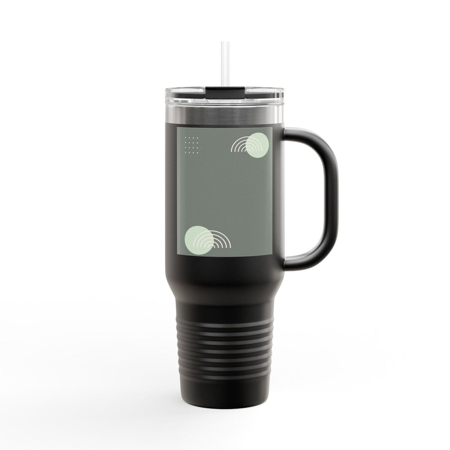 Modern Insulated Travel Mug, 40oz - Perfect for Coffee Lovers, Gift for Travelers, Unique Drinkware for Home & Office, Stylish Hydration!