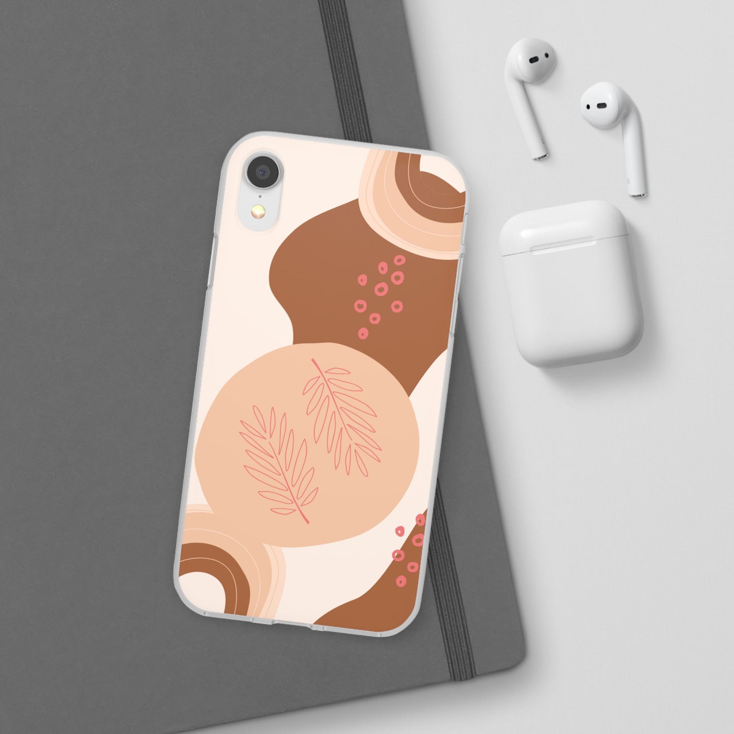 Boho Chic Flexi Cases | Trendy Phone Cover, Gifts for Her, Modern Design, Aesthetic Accessories, Nature-Inspired