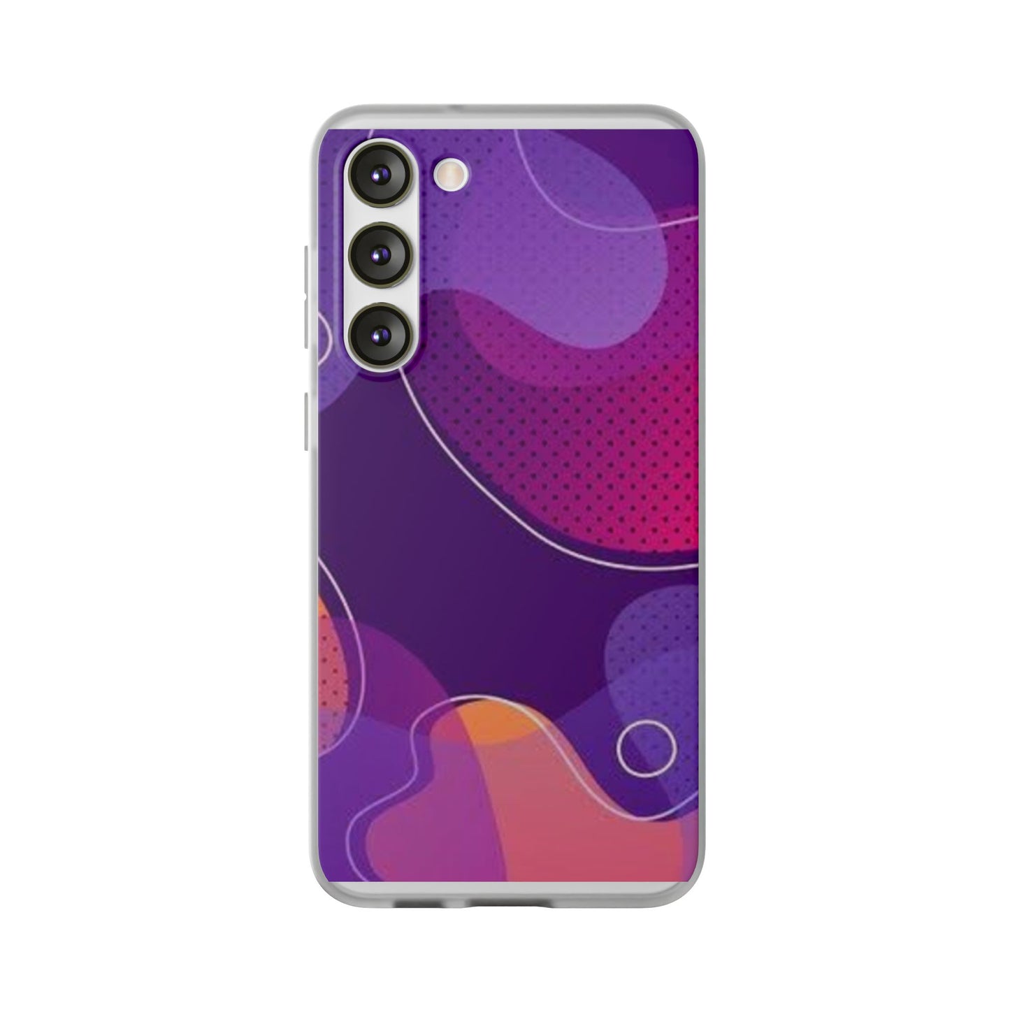 Colorful Abstract Phone Case, Trendy Smartphone Cover, Vibrant Phone Accessory, Gift for Her, Modern Trendy Design
