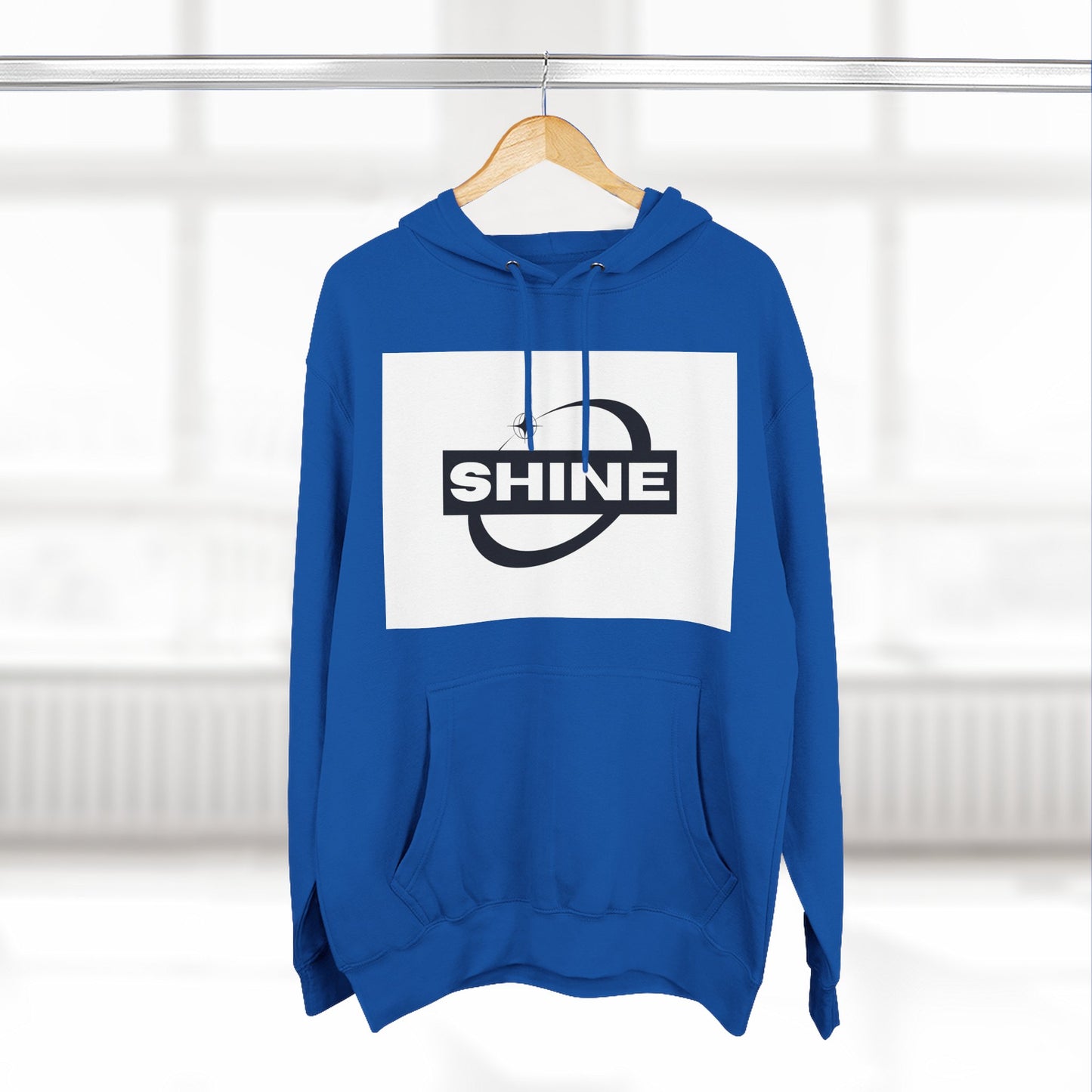 Shine & Aspire Fleece Hoodie - Cozy Sweatshirt for Inspiration, Perfect for Gifts, Winter Wear, Motivational Apparel, Casual Style
