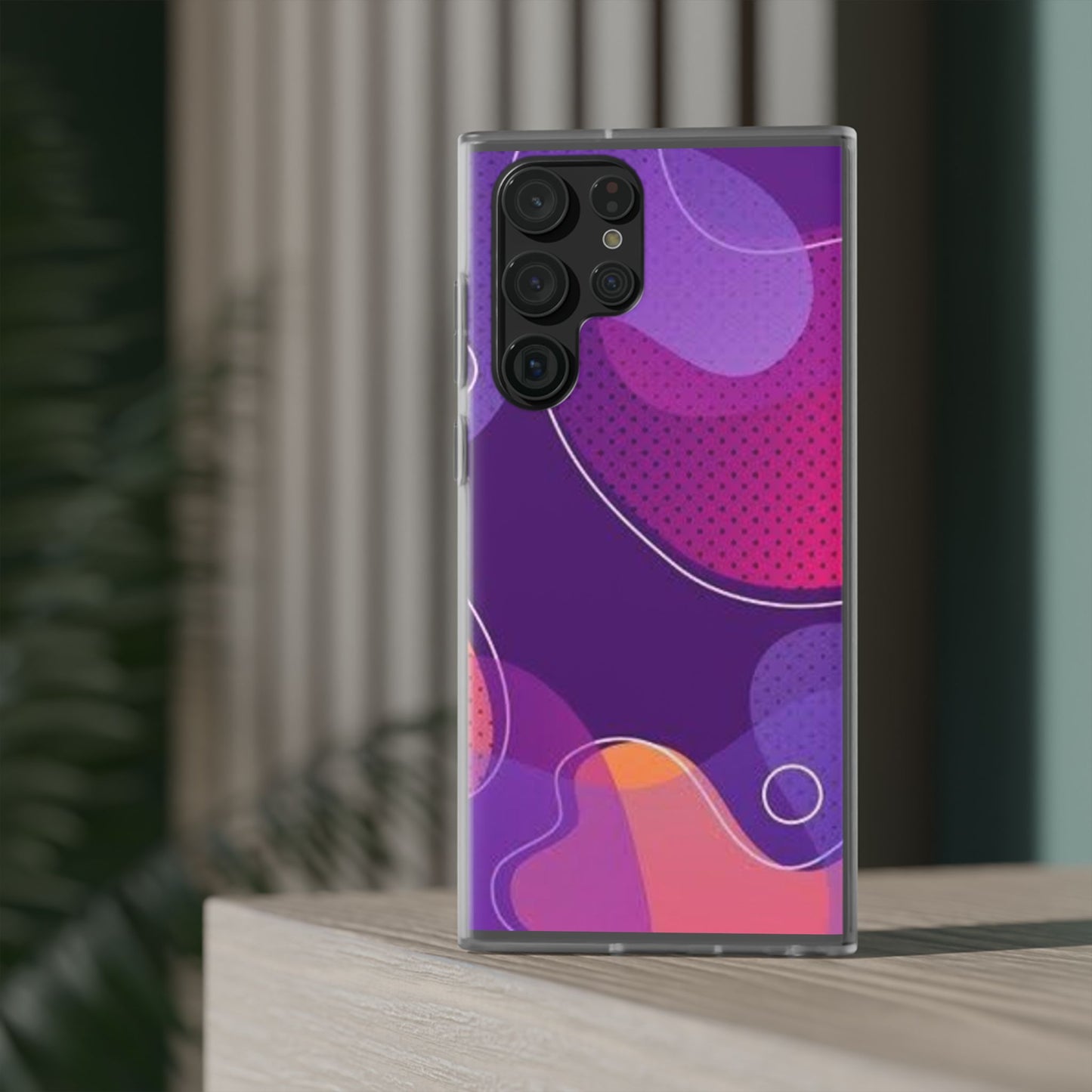Colorful Abstract Phone Case, Trendy Smartphone Cover, Vibrant Phone Accessory, Gift for Her, Modern Trendy Design
